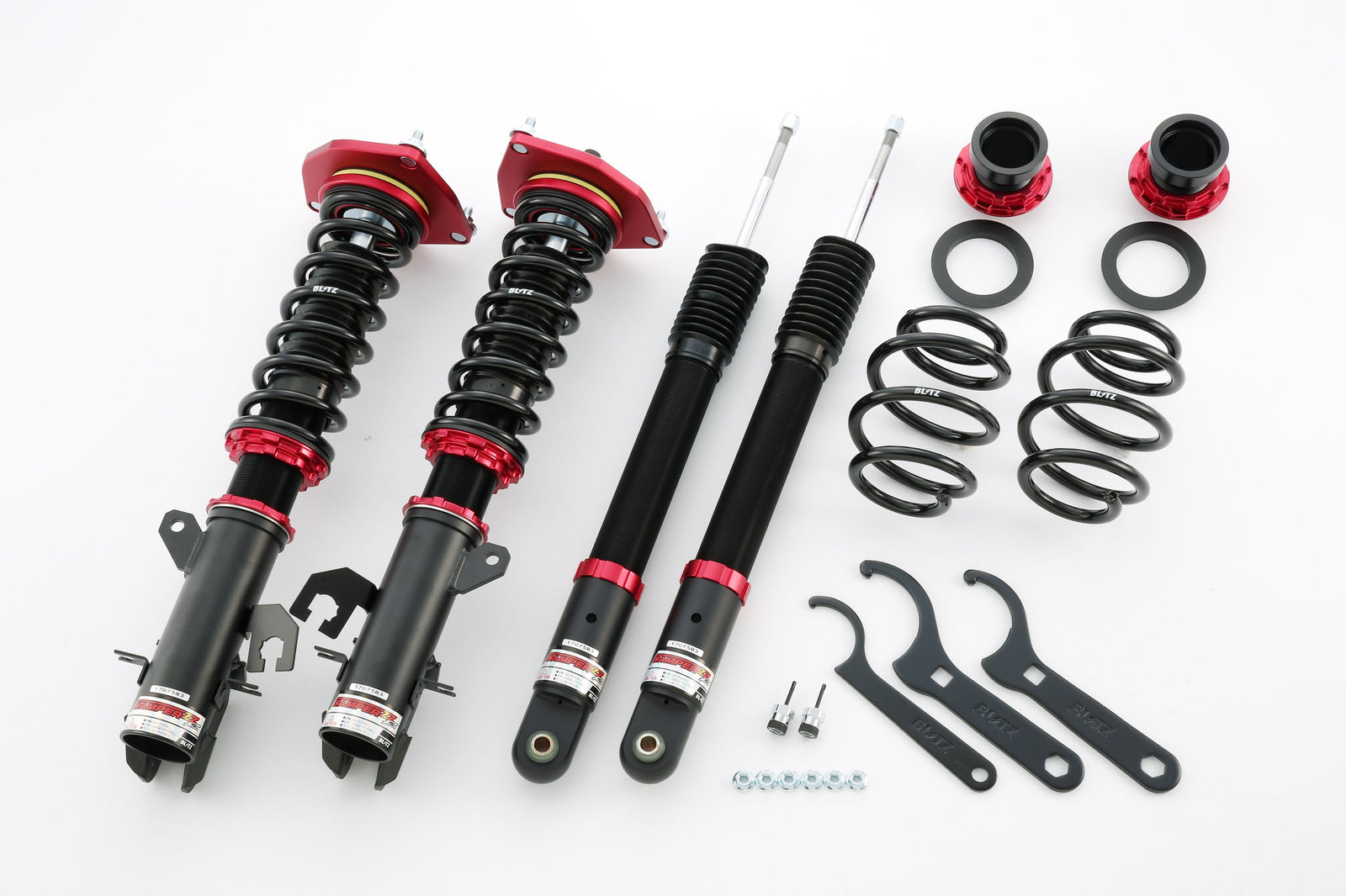 BLITZ ZZ-R COILOVER SUSPENSION SET FOR NISSAN CUBE BNZ11 CR14DE 92456