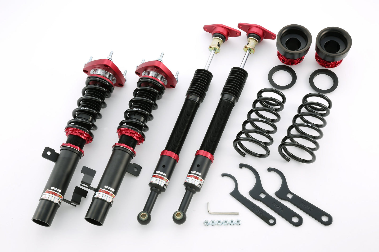 BLITZ ZZ-R COILOVER SUSPENSION SET FOR MAZDA AXELA SPORTS BLFFW PE-VPS 92458