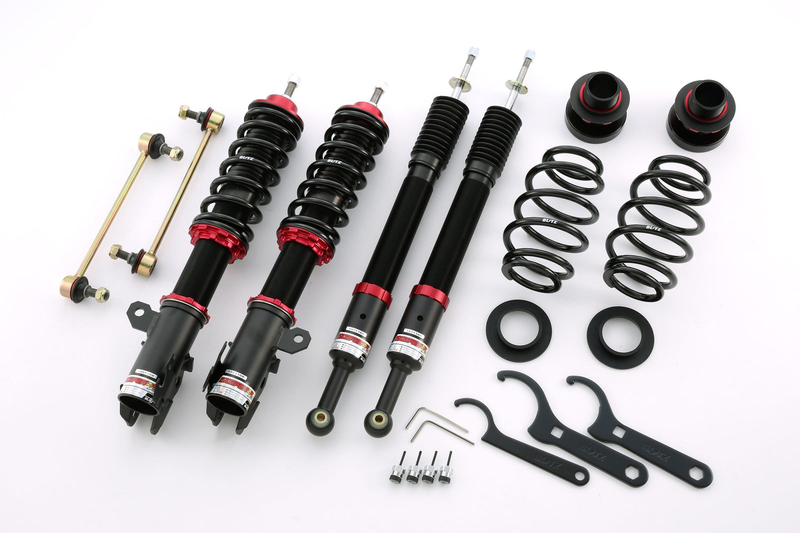 BLITZ ZZ-R COILOVER SUSPENSION SET FOR TOYOTA RACTIS NSP120 NCP120 1NR-FE 1NZ-FE 92475