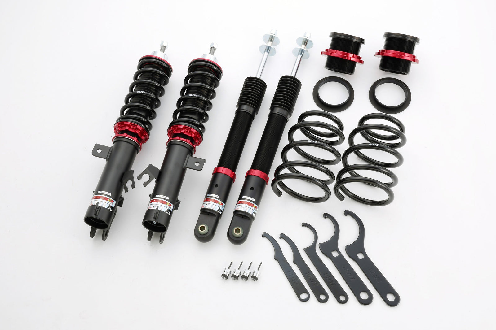 BLITZ ZZ-R COILOVER SUSPENSION SET FOR NISSAN NOTE AUTECH E12 HR12DE 92493