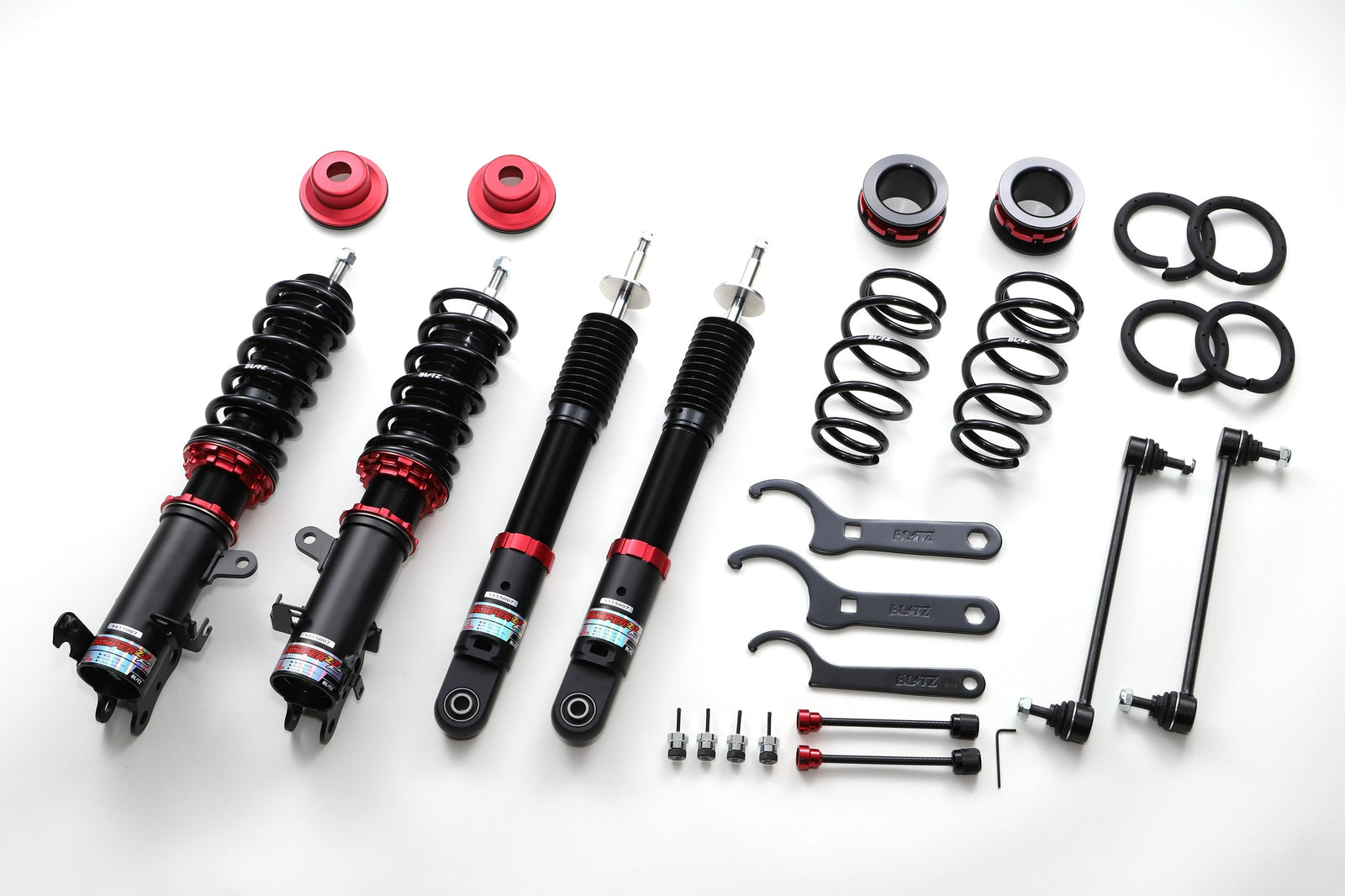 BLITZ ZZ-R COILOVER SUSPENSION SET FOR SUZUKI SOLIO MA26S MA36S MA46S K12C-PB05A 92502