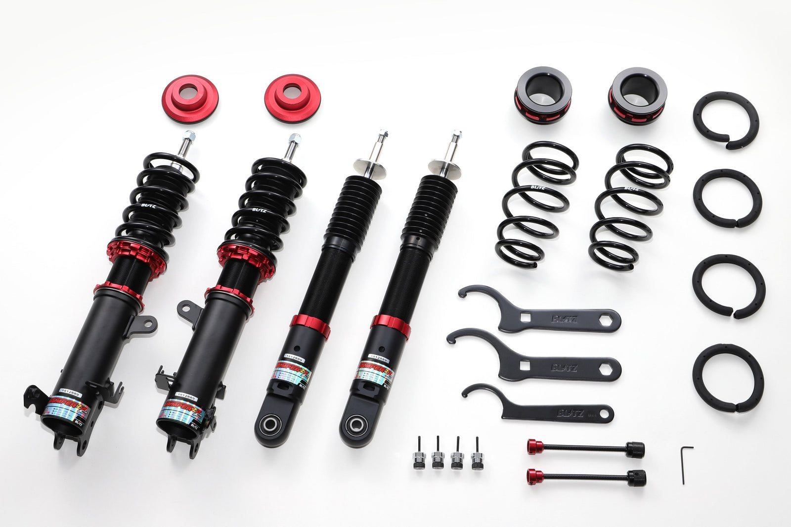 BLITZ ZZ-R COILOVER SUSPENSION SET FOR SUZUKI SPACIA MK53S R06A-WA05A 92503