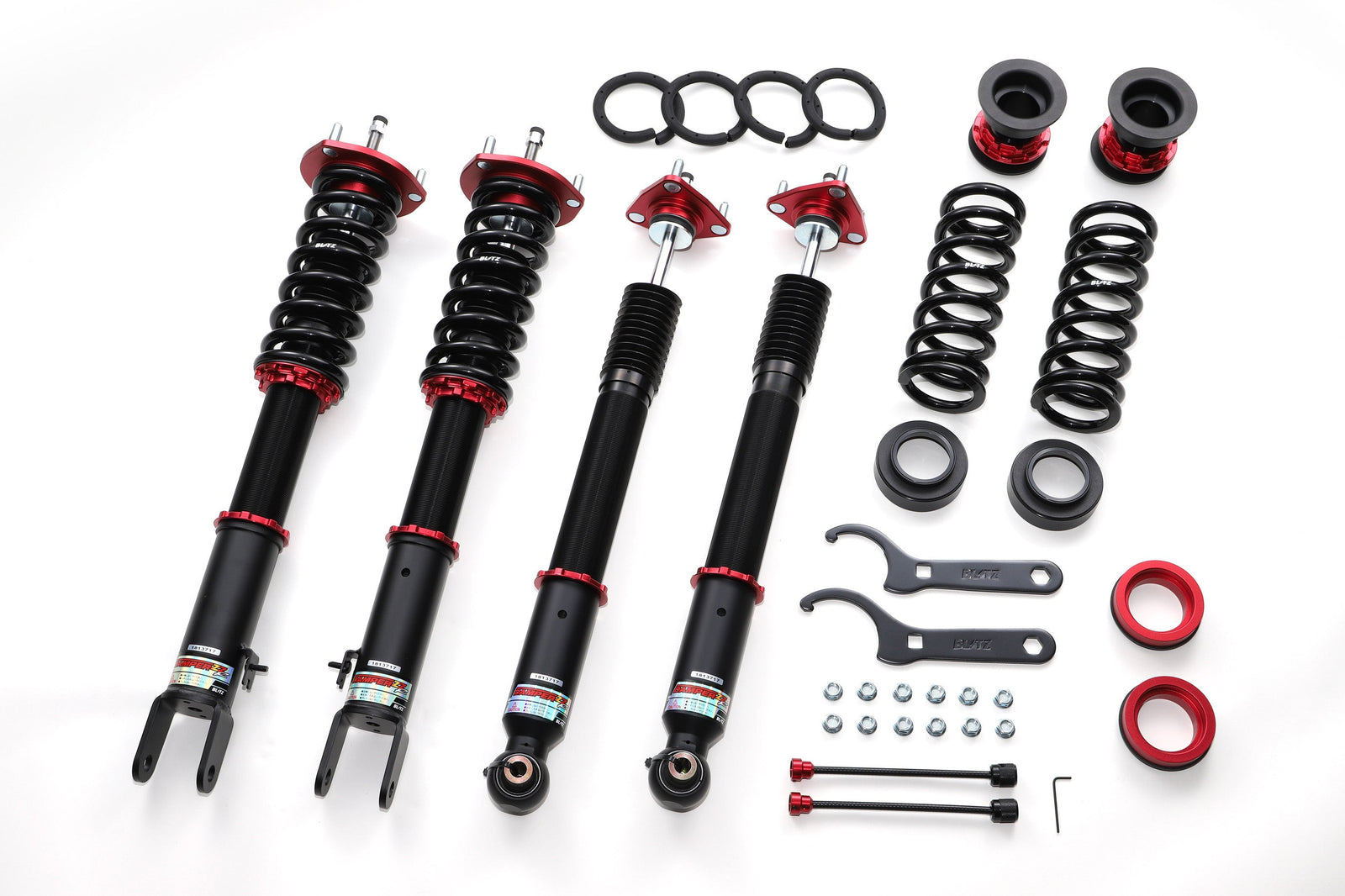 BLITZ ZZ-R COILOVER SUSPENSION SET FOR TOYOTA CROWN HYBRID AZSH20 A25A-1KM 92511