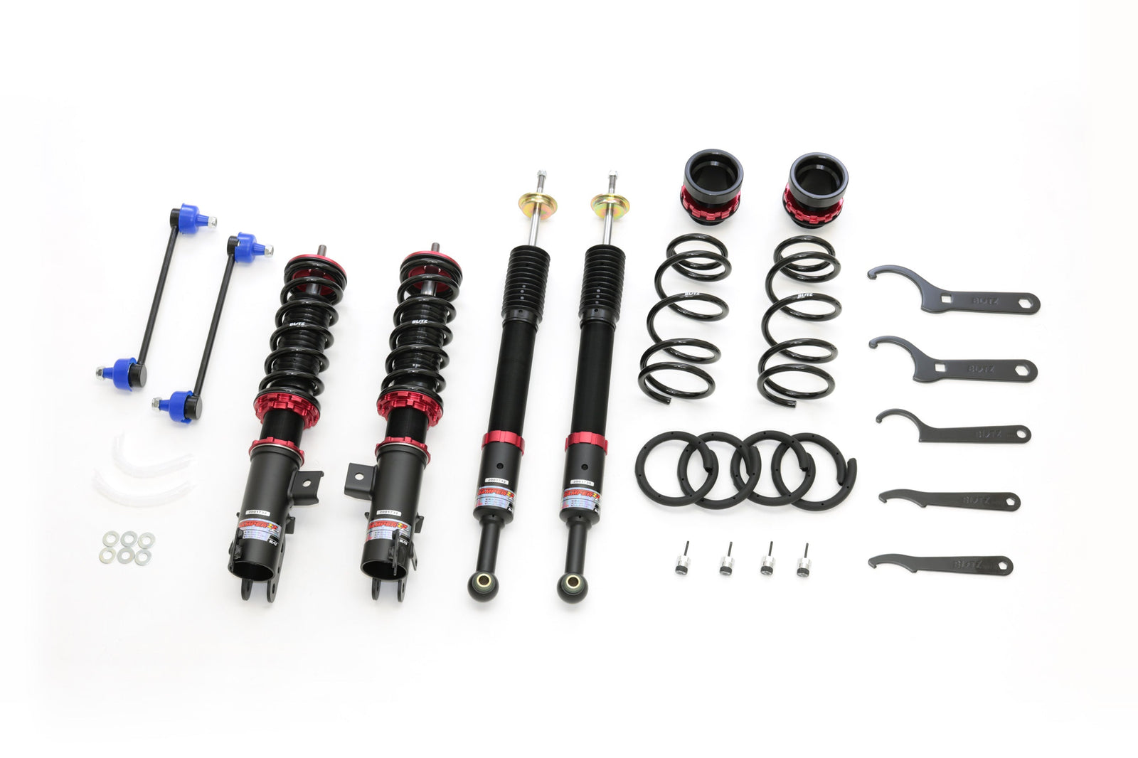 BLITZ ZZ-R COILOVER SUSPENSION SET FOR SUBARU CHIFFON CUSTOM LA650F KF(TURBO NA) 92537