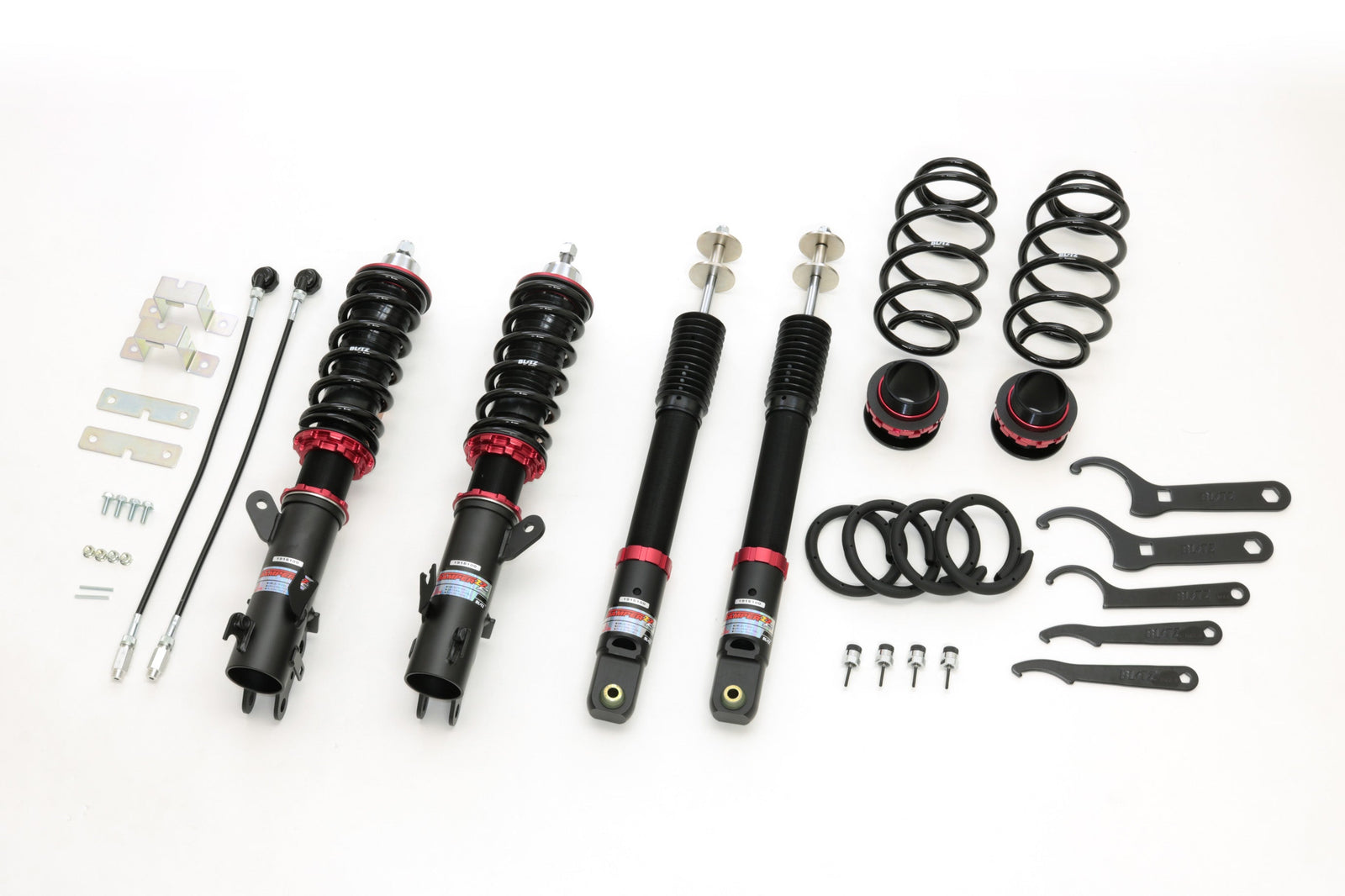 BLITZ ZZ-R COILOVER SUSPENSION SET FOR HONDA N-WGN JH4 S07B (TURBO NA) 92542