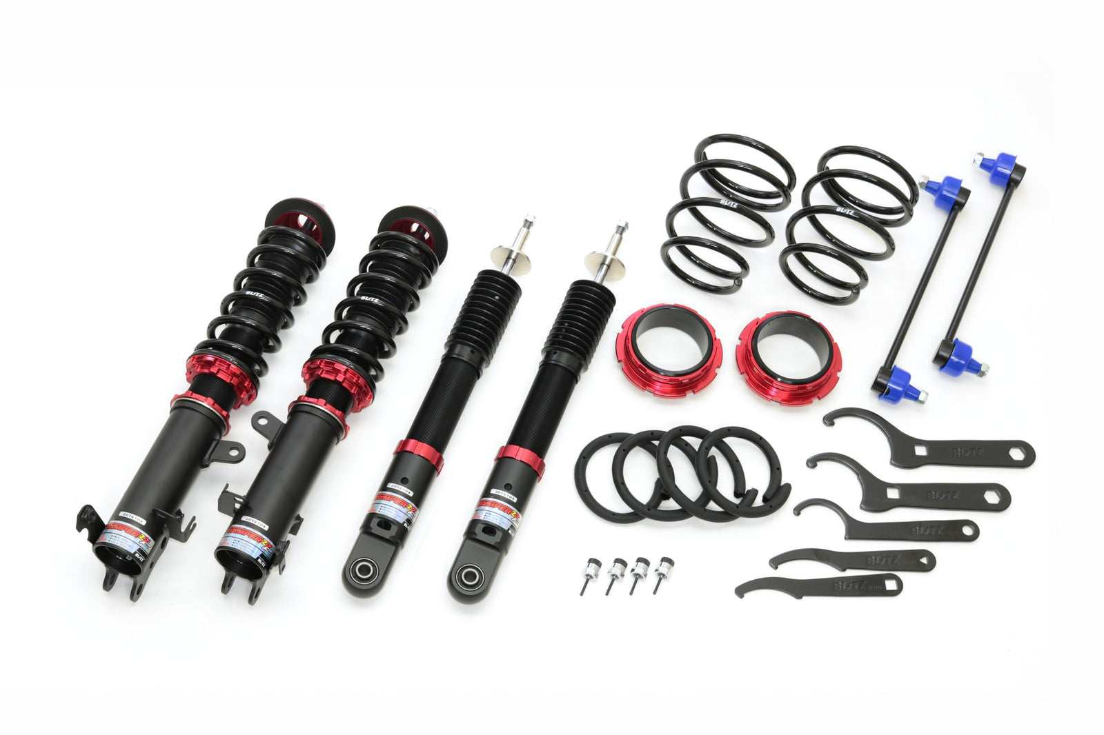 BLITZ ZZ-R COILOVER SUSPENSION SET FOR MAZDA FLAIR CROSSOVER MS92S R06A (TURBO) R06D (NA) 92555