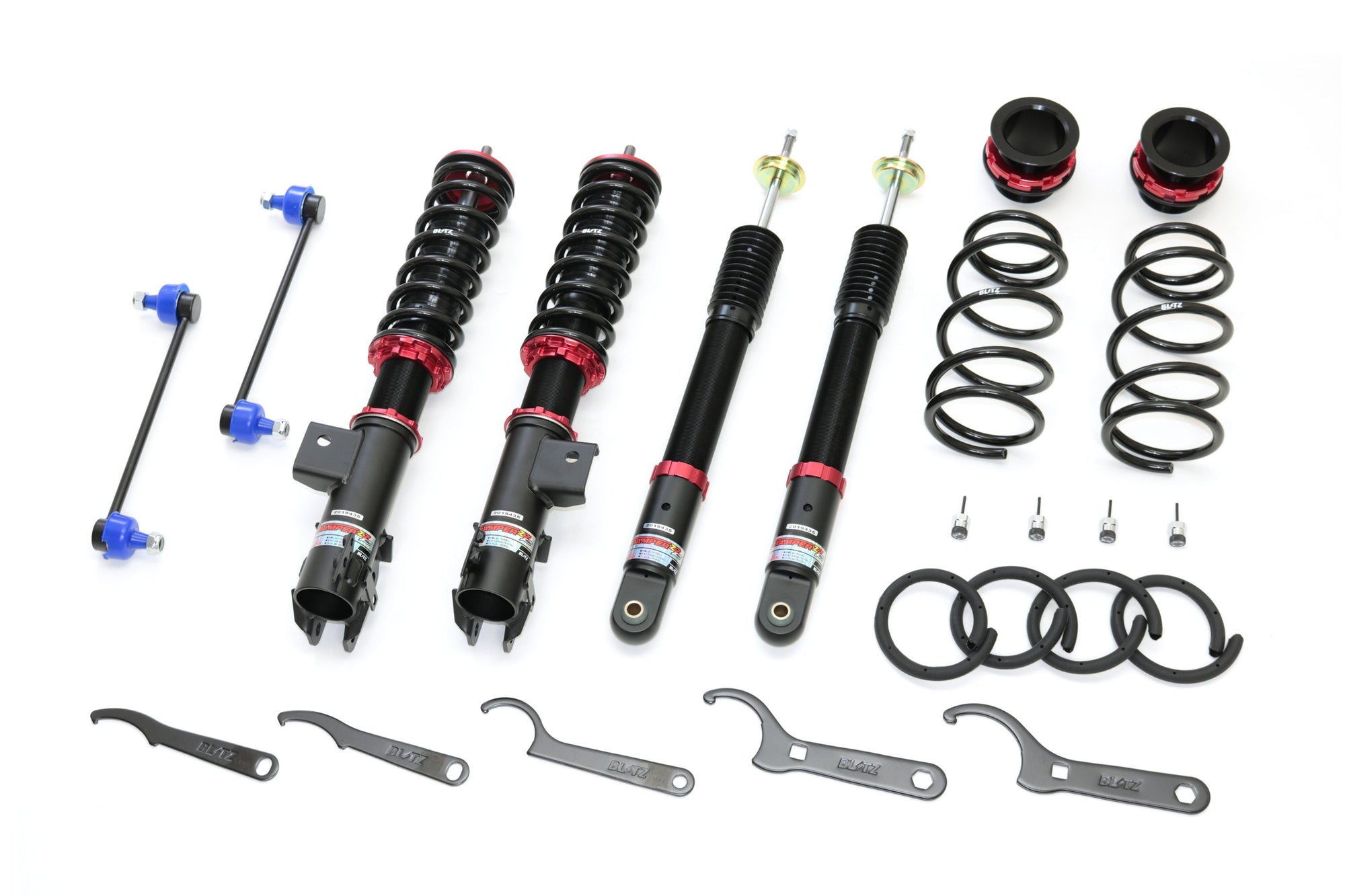 BLITZ ZZ-R LIFT UP COILOVER SUSPENSION SET FOR SUZUKI HUSTLER MR52S R06A-WA05A 92566