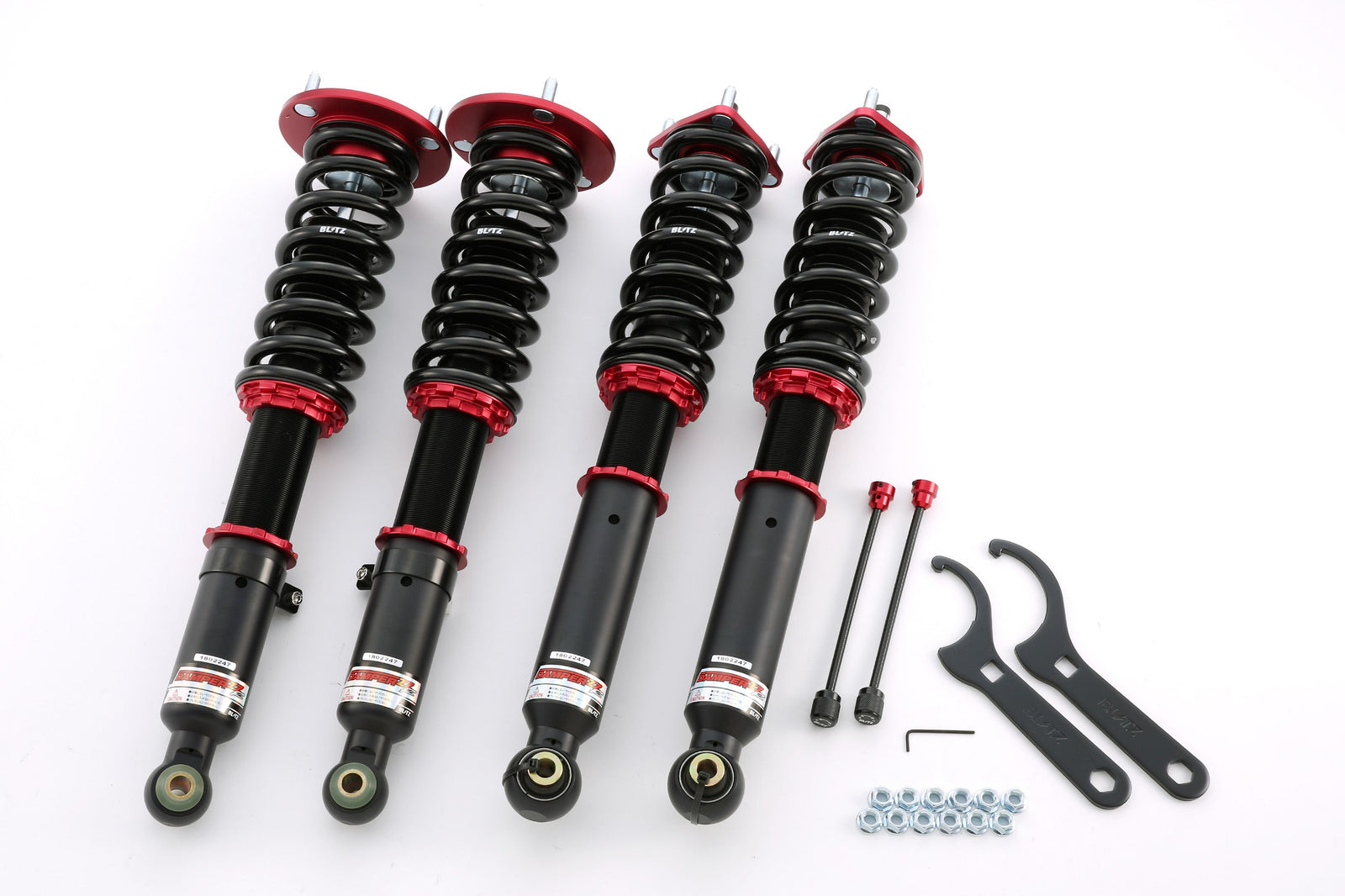 BLITZ ZZ-R COILOVER SUSPENSION SET FOR TOYOTA MARK X G'S GRX130 4GR-FSE 92785