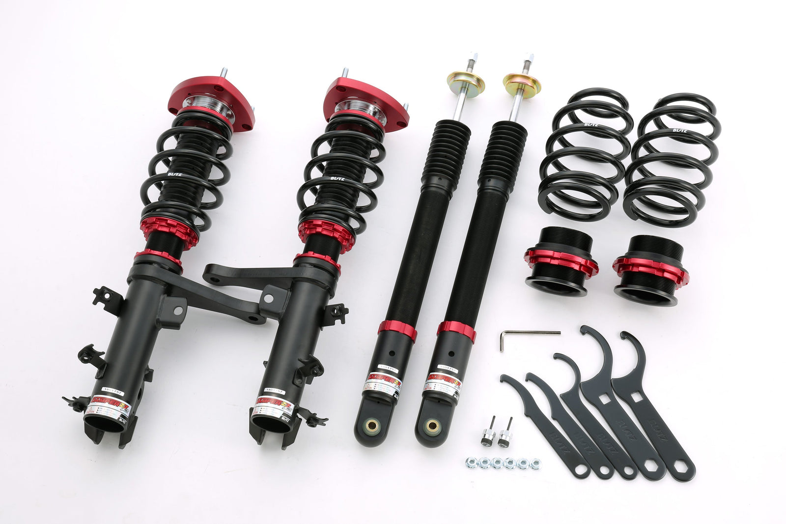 BLITZ ZZ-R COILOVER SUSPENSION SET FOR TOYOTA IQ NGJ10 1NR-FE 92788