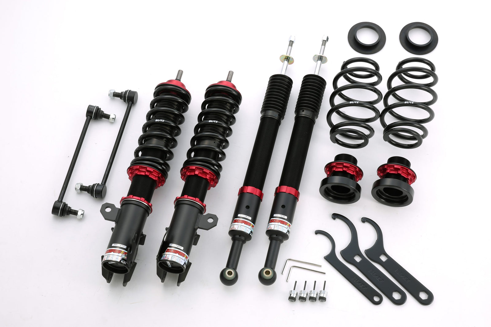 BLITZ ZZ-R COILOVER SUSPENSION SET FOR TOYOTA AQUA GR SPORT NHP10 1NZ-1LM 92798