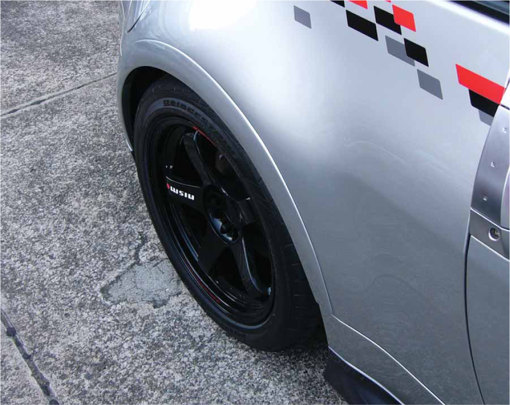 NISMO Fender Cover Set  For Fairlady Z Z33 -07/1  93820-RNZ30