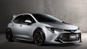 TOMS OVERFENDER FRONT REAR SET ABS WHITE PEARL CRYSTAL SHINE 070 FOR TOYOTA COROLLA SPORT ZWE211 NRE22 53800-TZE21-W
