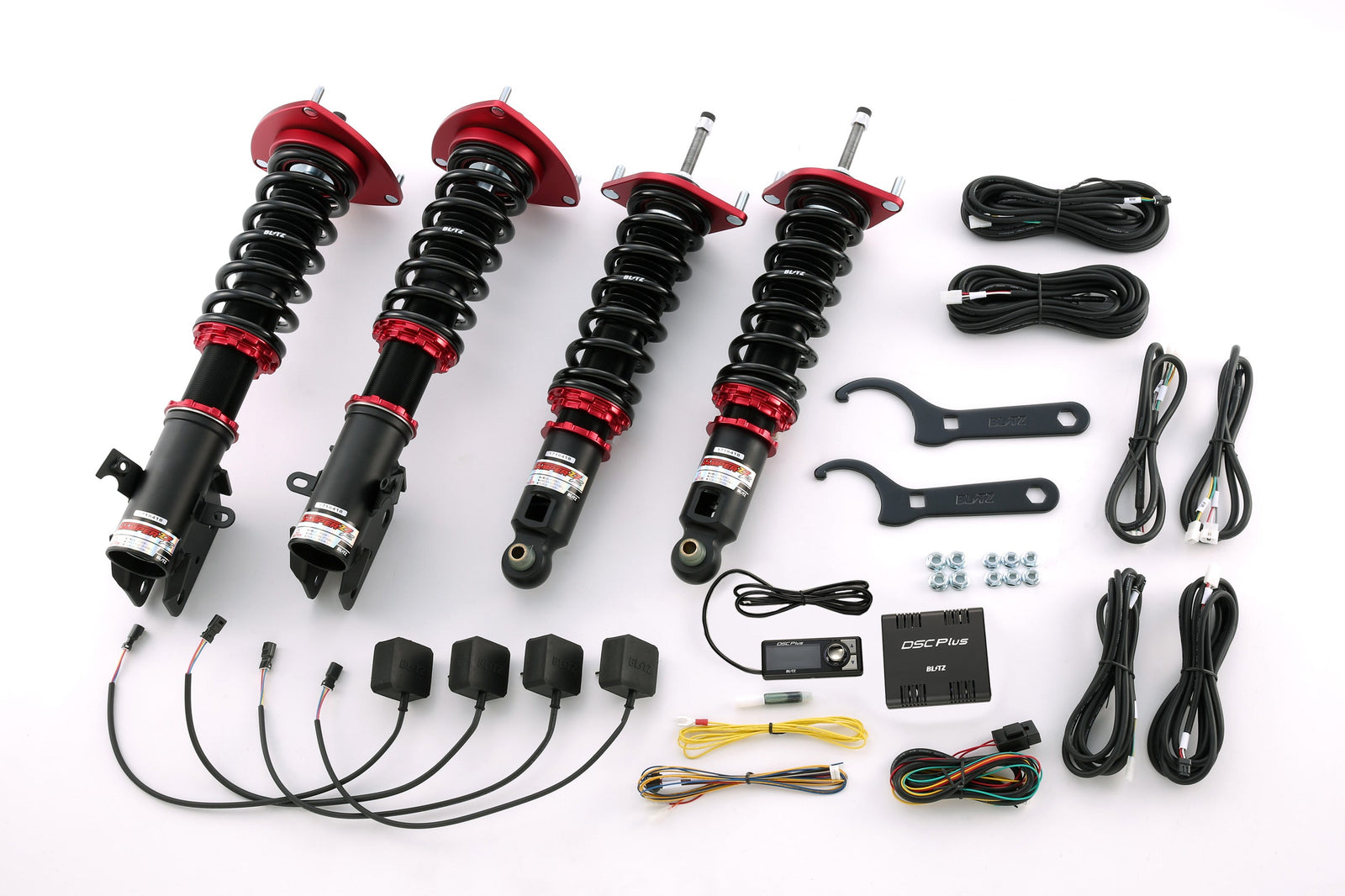 BLITZ ZZ-R DSC PLUS COILOVER SUSPENSION SET FOR SUBARU WRX S4 VAG FA20 98324