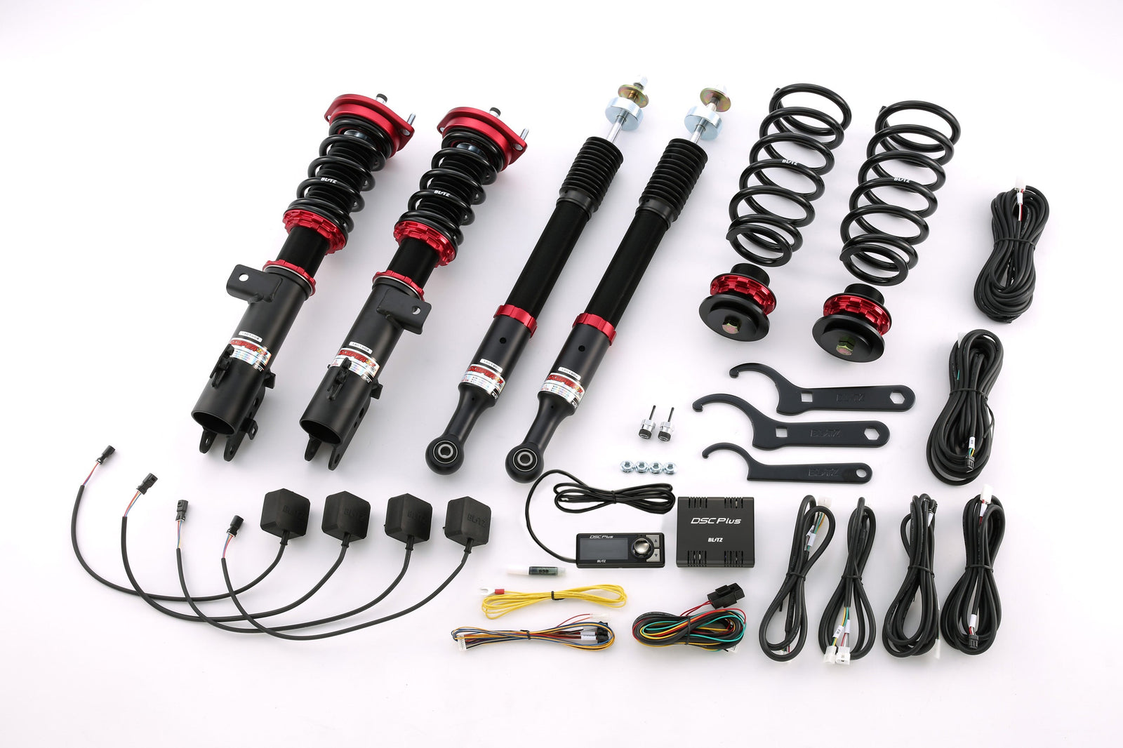 BLITZ ZZ-R DSC PLUS COILOVER SUSPENSION SET FOR SUBARU CHIFFON CUSTOM LA600F KF-VE KF-DET 98326