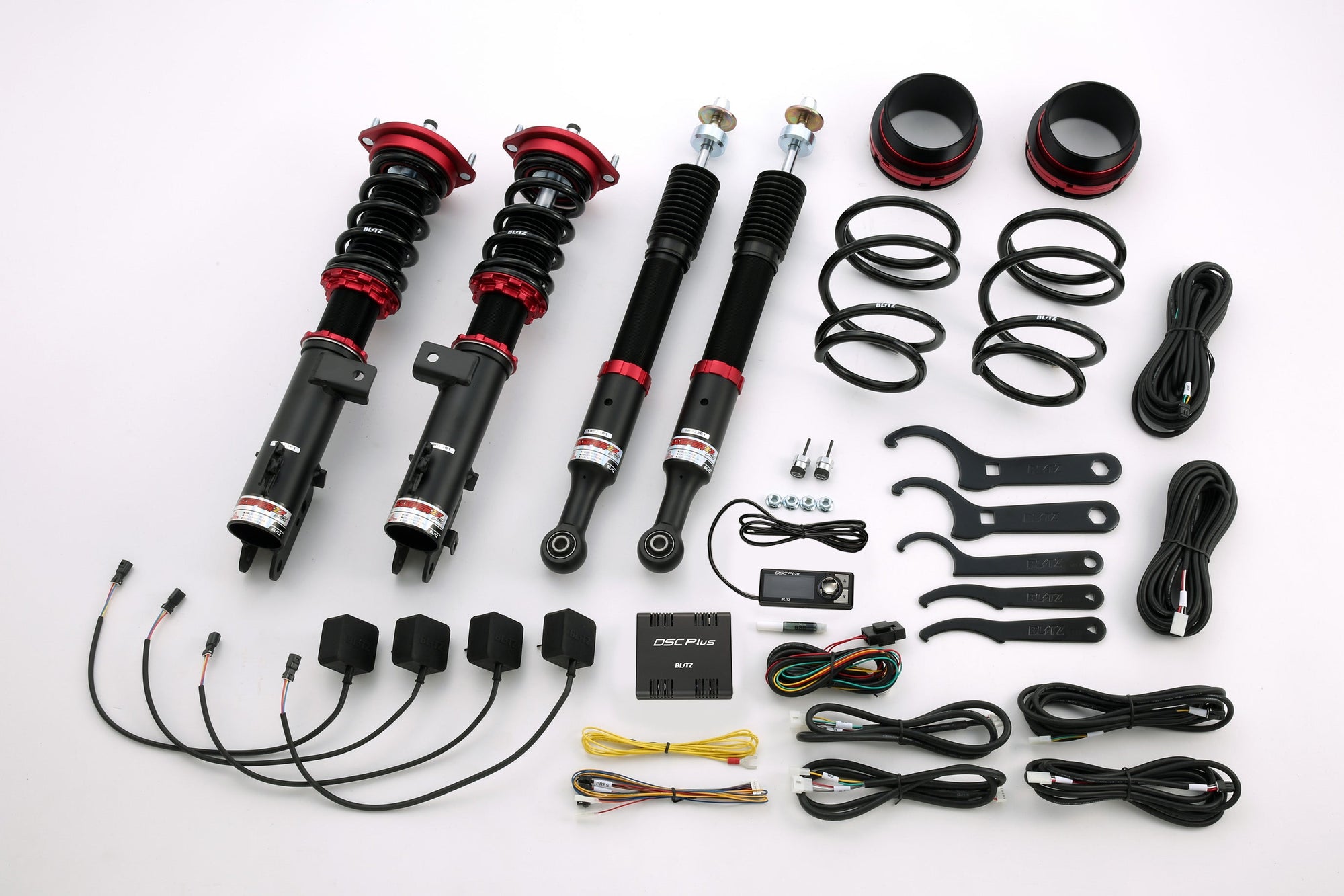 BLITZ ZZ-R DSC PLUS COILOVER SUSPENSION SET FOR SUBARU CHIFFON CUSTOM LA610F KF-VE KF-DET 98333