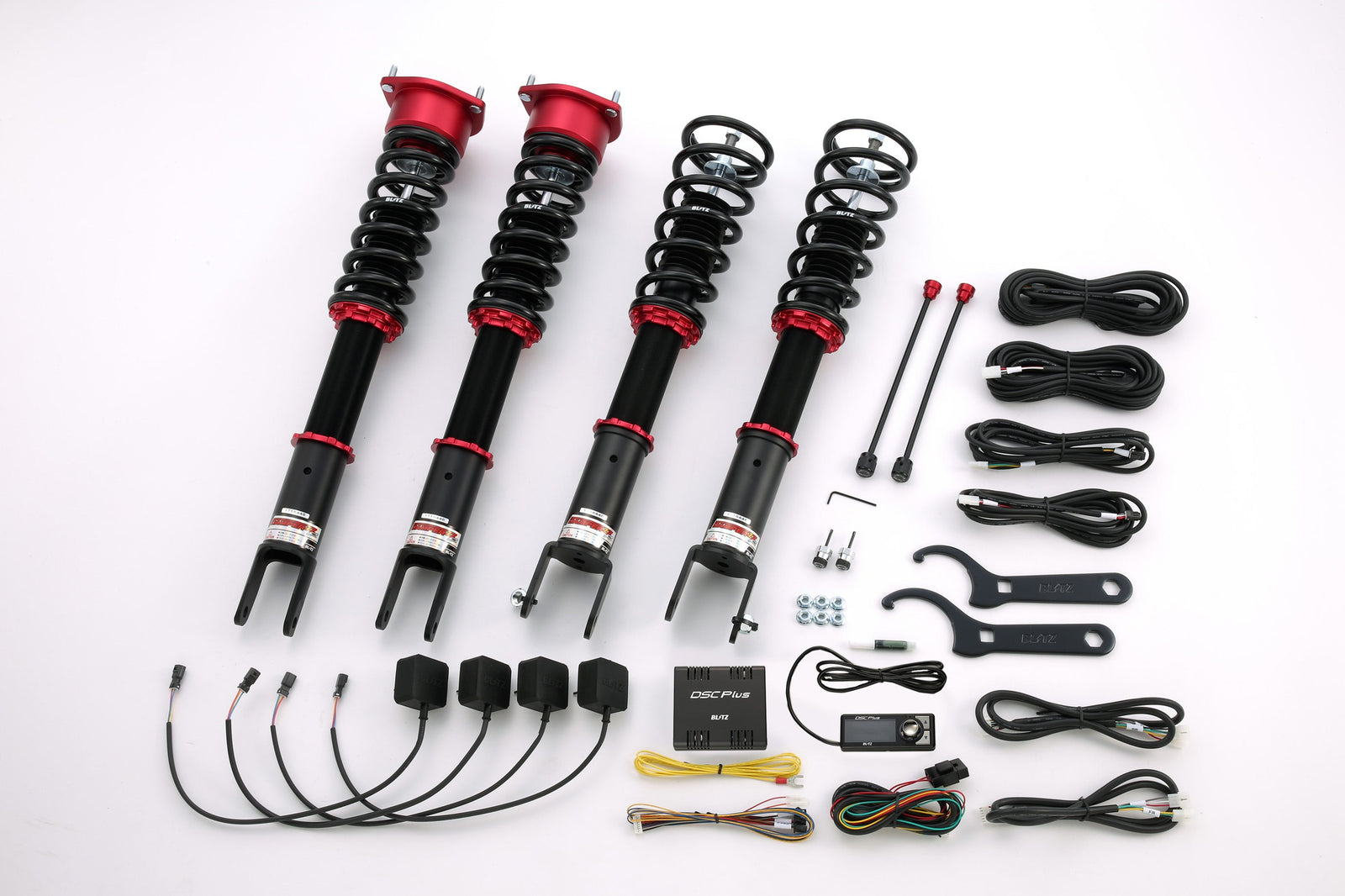 BLITZ ZZ-R DSC PLUS COILOVER SUSPENSION SET FOR NISSAN SKYLINE ZV37 274930 98336