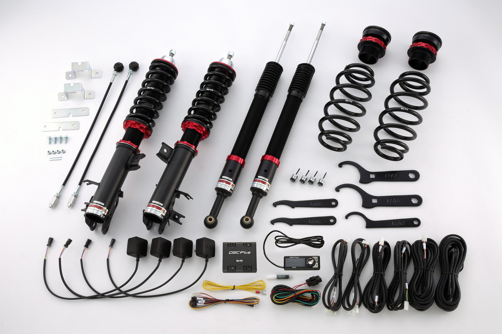 BLITZ ZZ-R DSC PLUS COILOVER SUSPENSION SET FOR HONDA VEZEL HYBRID RU4 LEB-H1 98341
