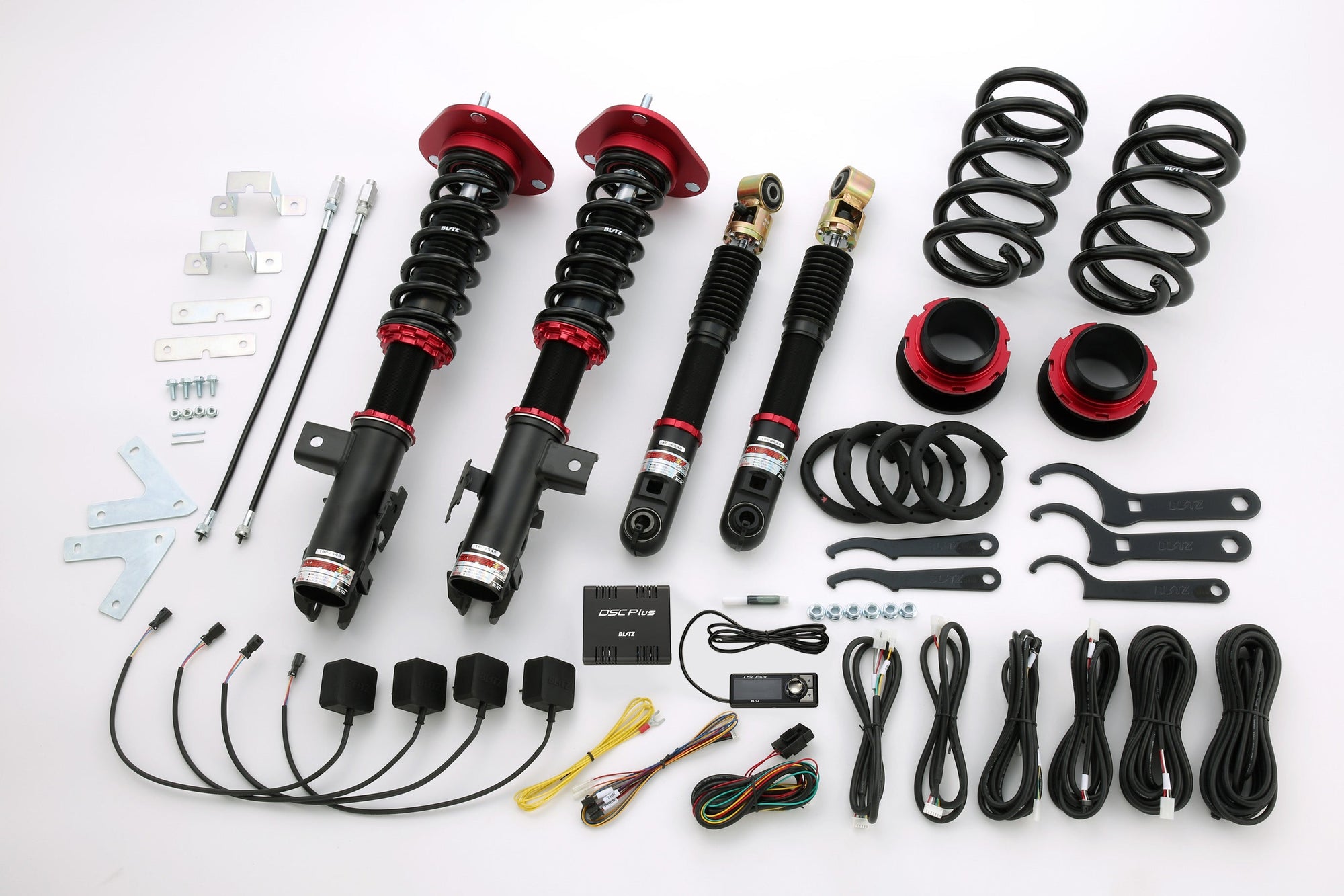 BLITZ ZZ-R DSC PLUS COILOVER SUSPENSION SET FOR TOYOTA VELLFIRE AGH35W 2AR-FE 98347