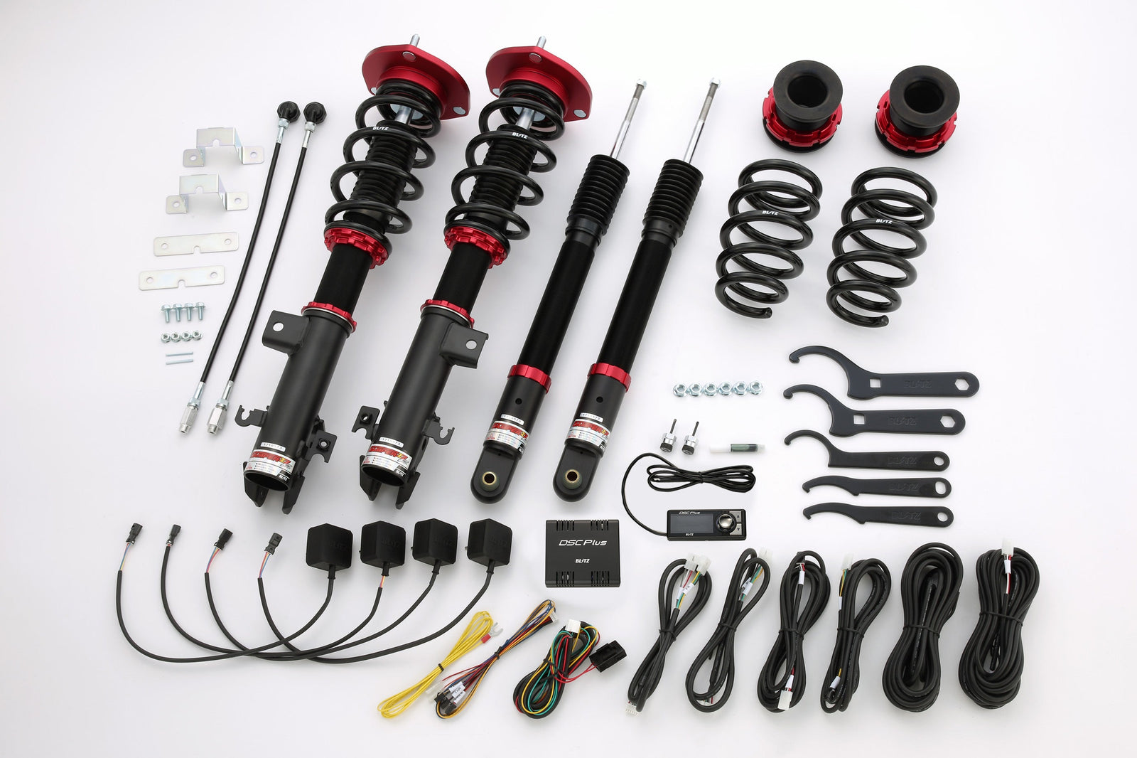 BLITZ ZZ-R DSC PLUS COILOVER SUSPENSION SET FOR HONDA STEP WGN SPADA RP3 L15B 98355