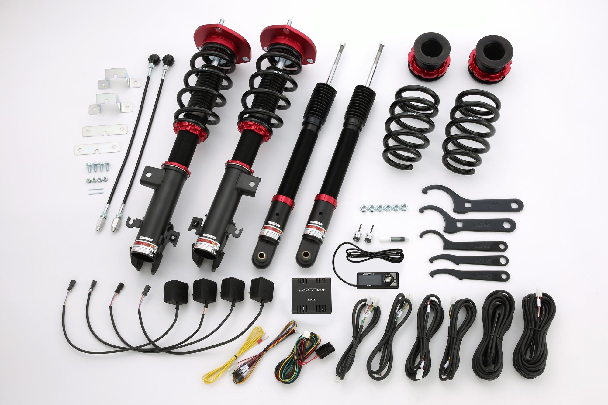 BLITZ ZZ-R DSC PLUS COILOVER SUSPENSION SET FOR HONDA STEP WGN SPADA RP3 L15B 98355