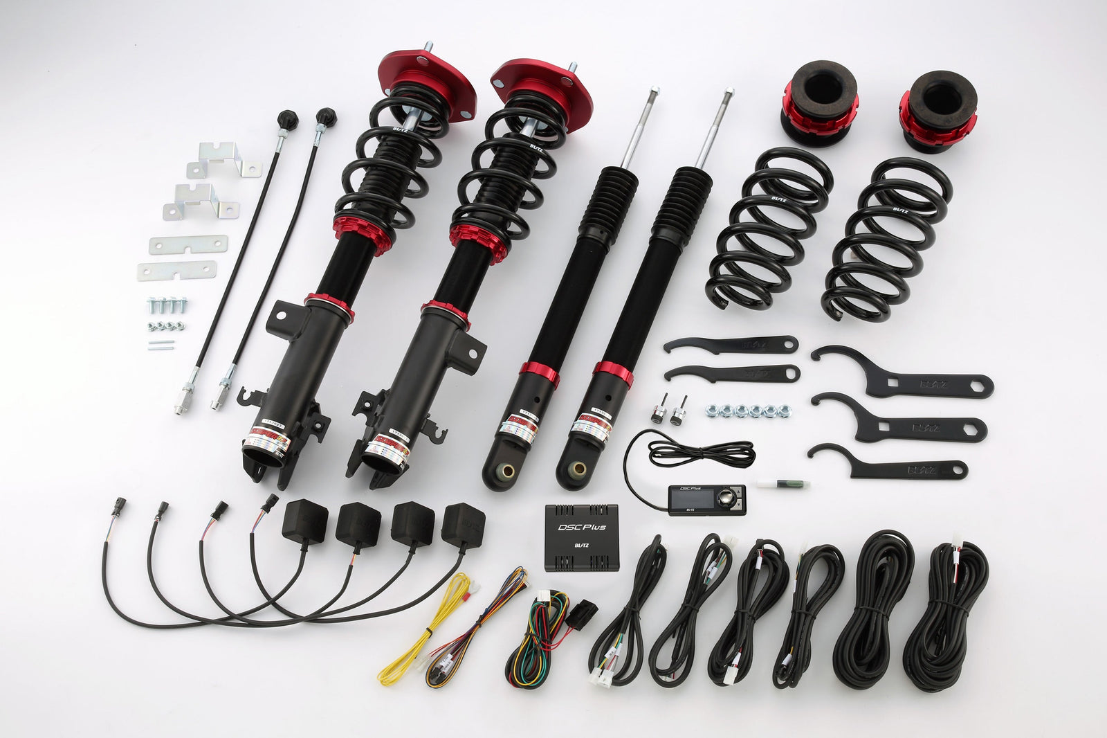 BLITZ ZZ-R DSC PLUS COILOVER SUSPENSION SET FOR HONDA STEP WGN SPADA RP4 L15B 98356