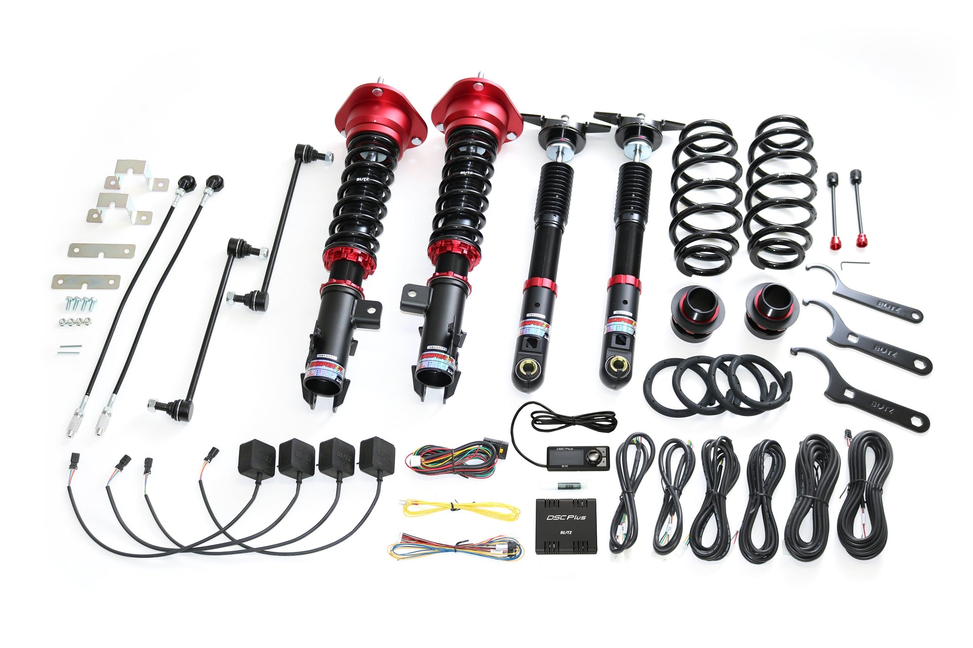 BLITZ ZZ-R DSC PLUS COILOVER SUSPENSION SET FOR TOYOTA PRIUS ZVW55 2ZR-1NM-1MM 98368