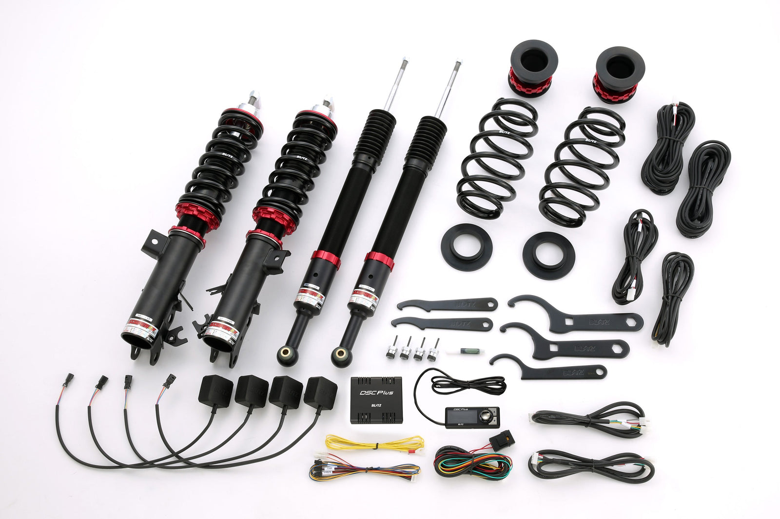 BLITZ ZZ-R DSC PLUS COILOVER SUSPENSION SET FOR HONDA SHUTTLE HYBRID GP7 LEB-H1 98384