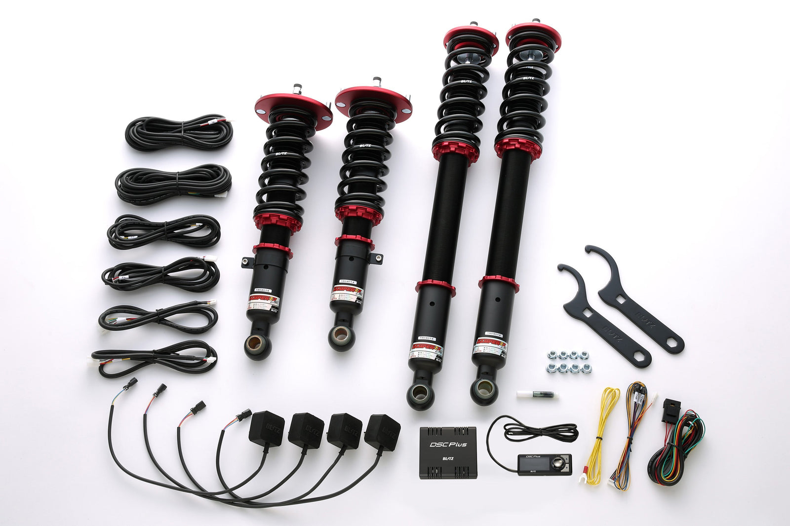 BLITZ ZZ-R DSC PLUS COILOVER SUSPENSION SET FOR NISSAN STAGEA WGNC34 RB25DE RB25DET 98392