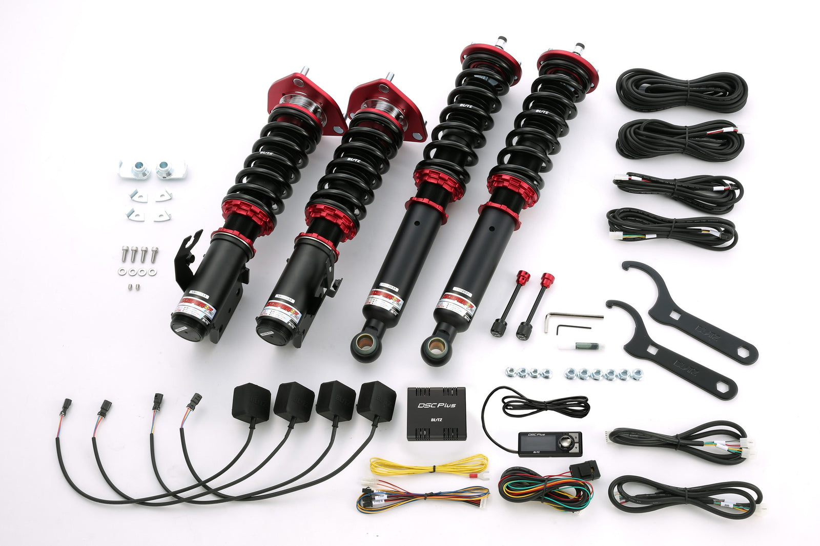 BLITZ ZZ-R DSC PLUS COILOVER SUSPENSION SET FOR NISSAN SYLVIA PS13 SR20DE SR20DET 98419