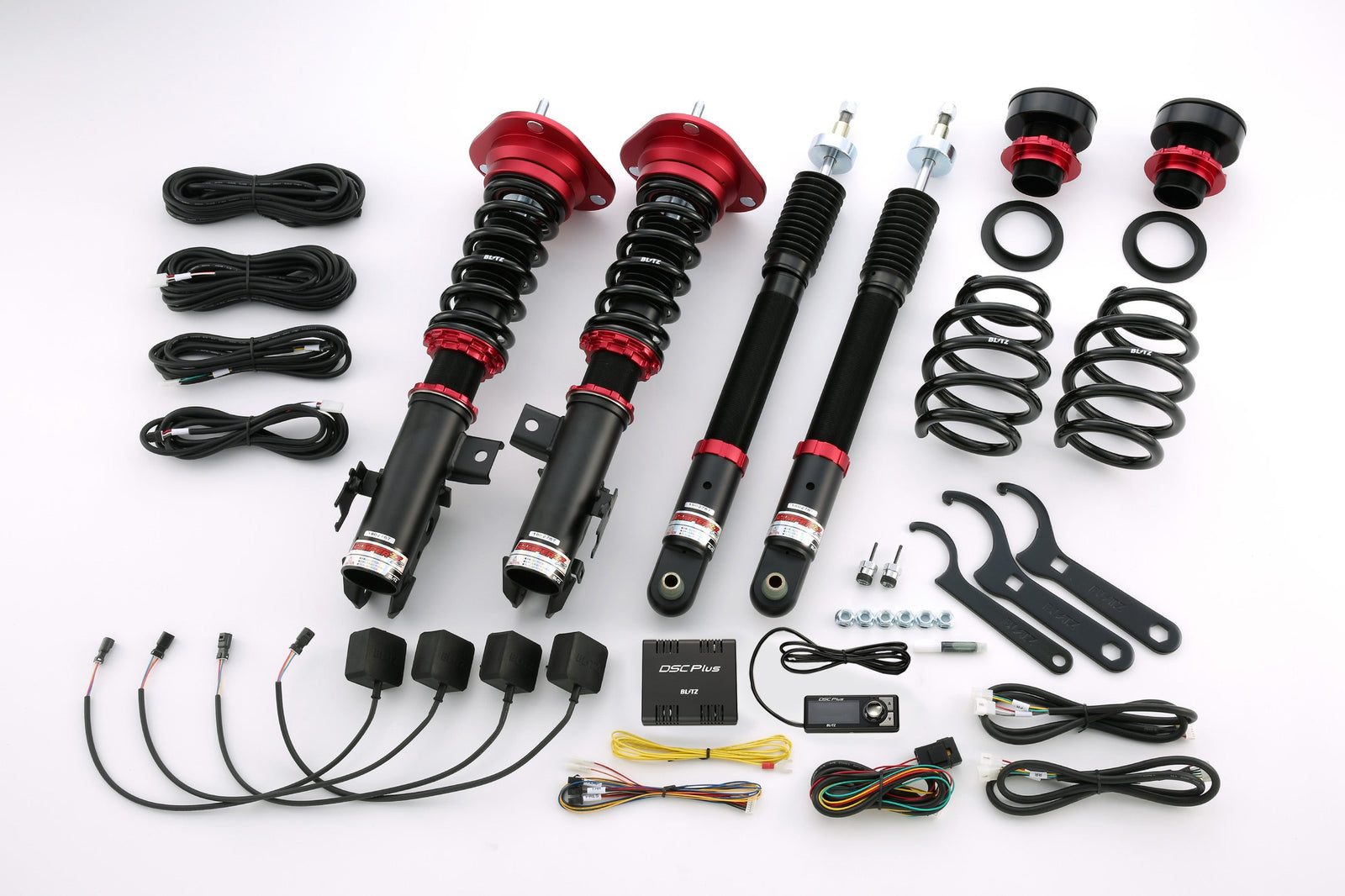 BLITZ ZZ-R DSC PLUS COILOVER SUSPENSION SET FOR TOYOTA AURIS ZRE186H 2ZR-FAE 98421