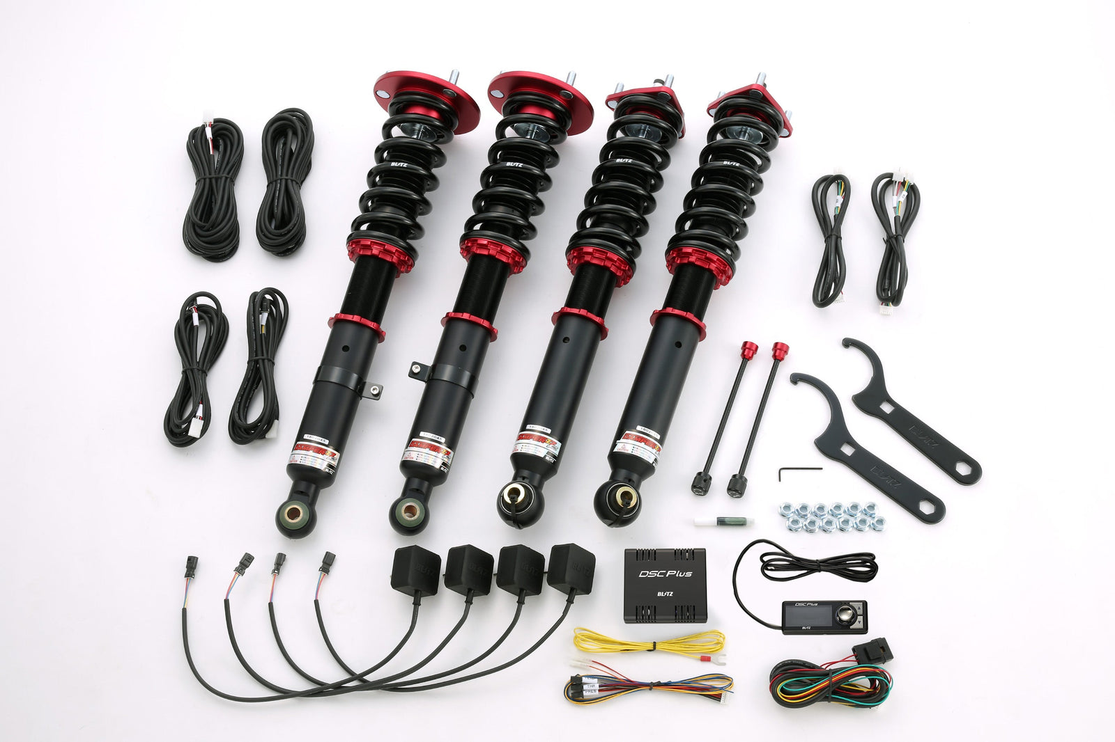 BLITZ ZZ-R DSC PLUS COILOVER SUSPENSION SET FOR TOYOTA CROWN GRS180 GRS182 4GR-FSE 3GR-FSE 98431