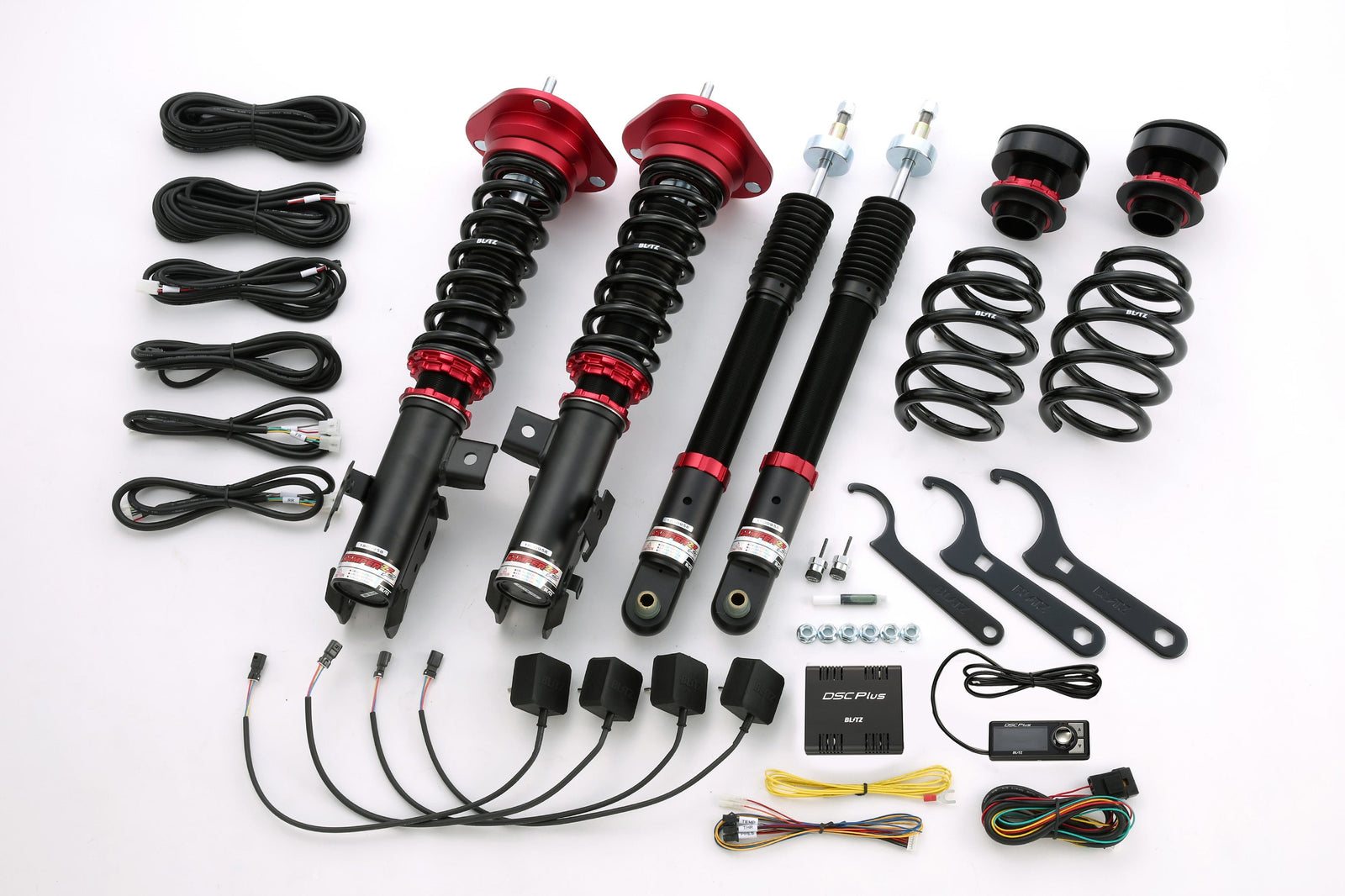BLITZ ZZ-R DSC PLUS COILOVER SUSPENSION SET FOR LEXUS CT ZWA10 2ZR-3JM 98451