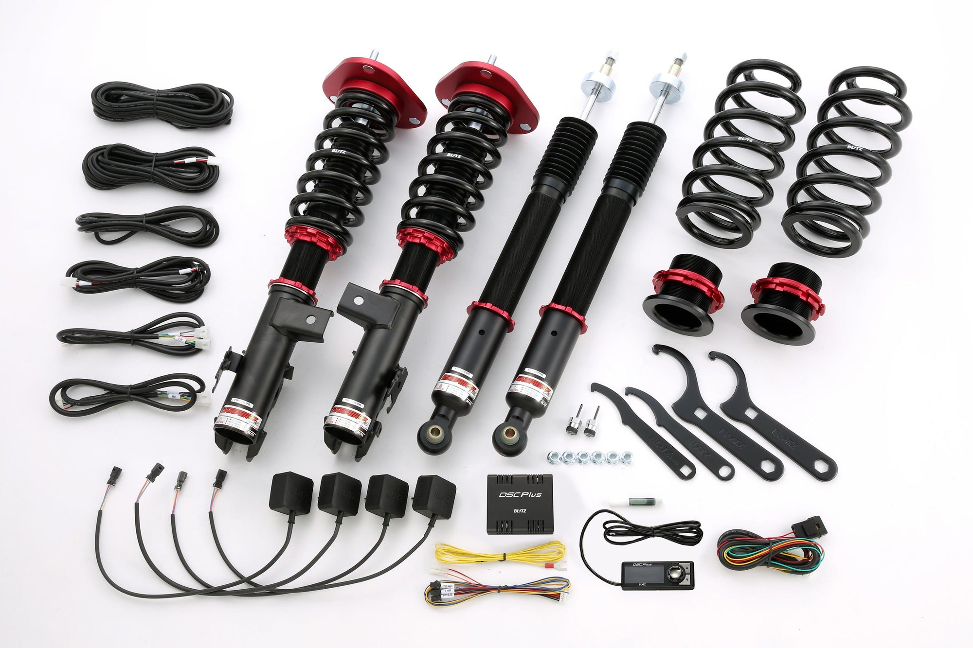 BLITZ ZZ-R DSC PLUS COILOVER SUSPENSION SET FOR TOYOTA ALPHARD HYBRID ATH20W 2AR-2JM-2FM 98459
