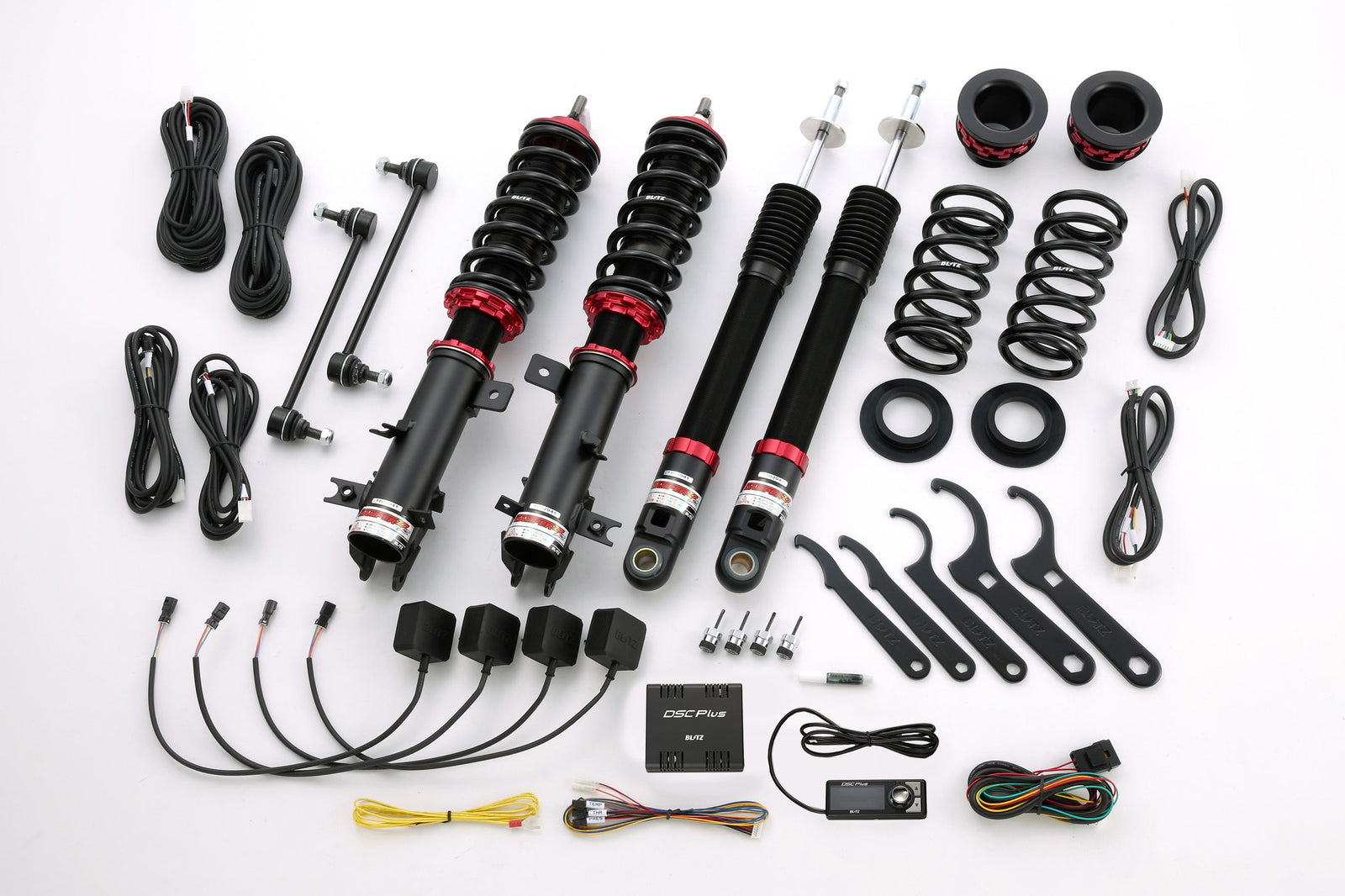 BLITZ ZZ-R DSC PLUS COILOVER SUSPENSION SET FOR SUZUKI SWIFT SPORT ZC32S M16A 98465