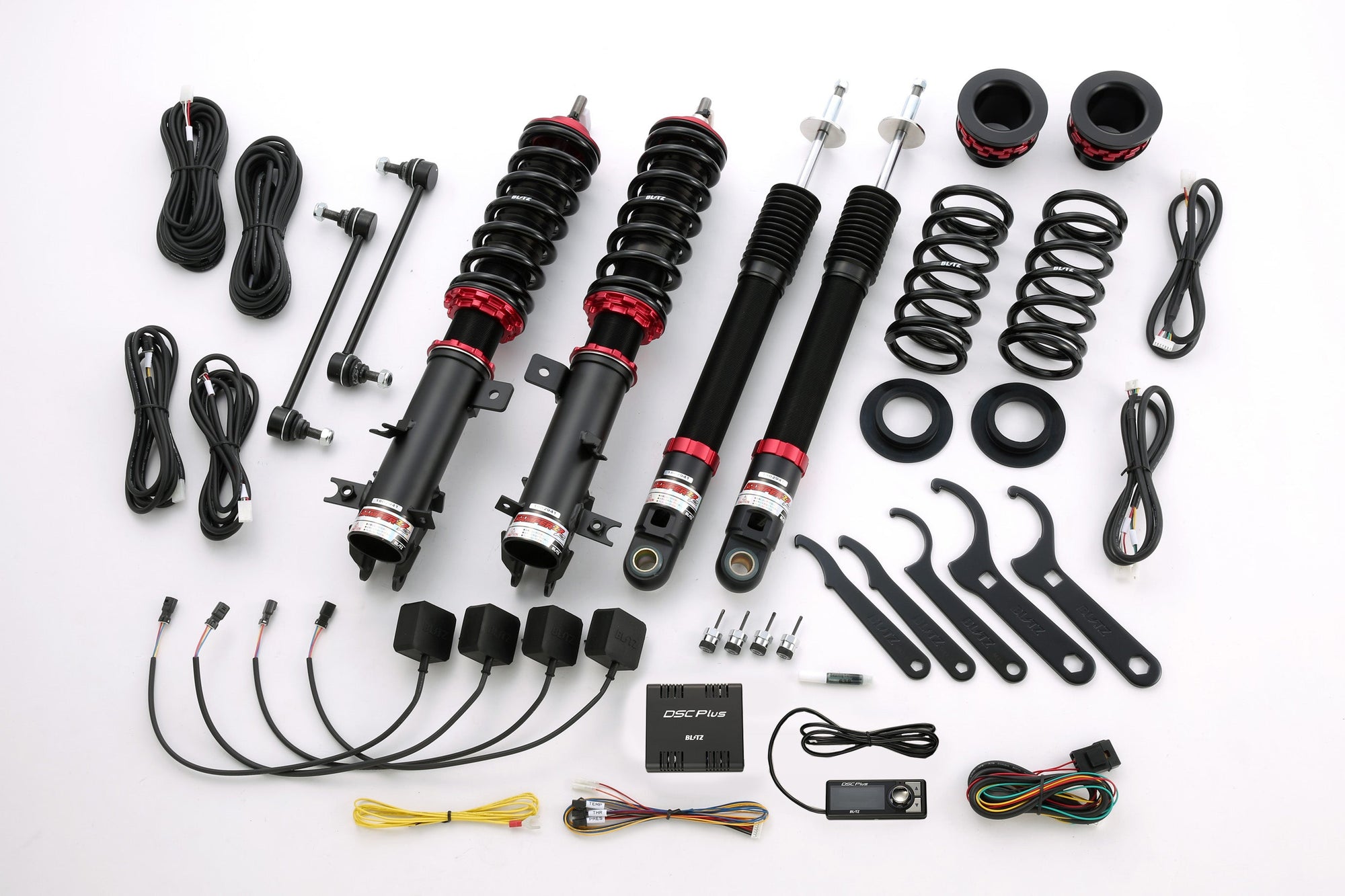 BLITZ ZZ-R DSC PLUS COILOVER SUSPENSION SET FOR SUZUKI SWIFT ZC72S K12B 98465