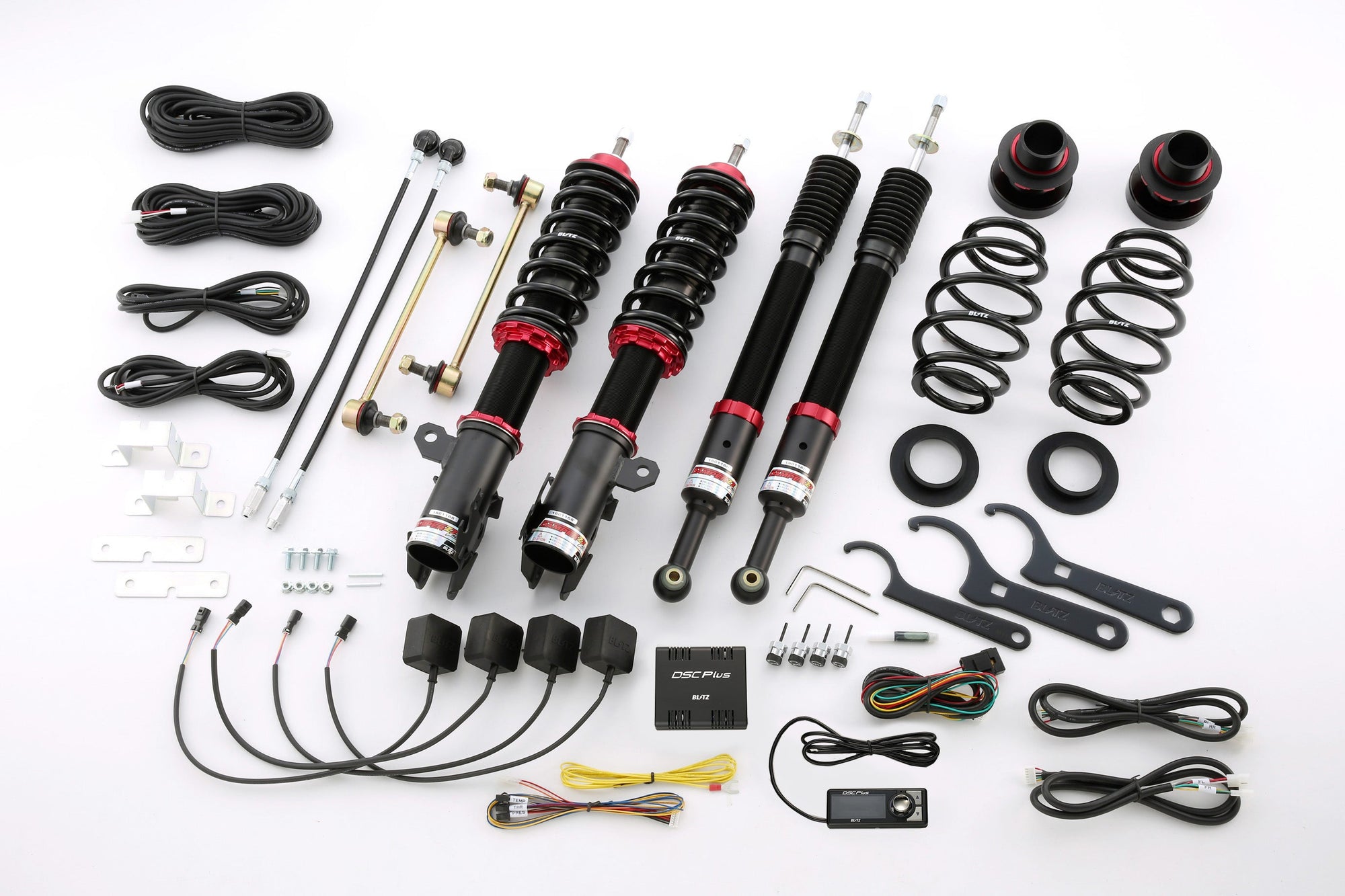 BLITZ ZZ-R DSC PLUS COILOVER SUSPENSION SET FOR TOYOTA AQUA NHP10 1NZ-1LM 98475