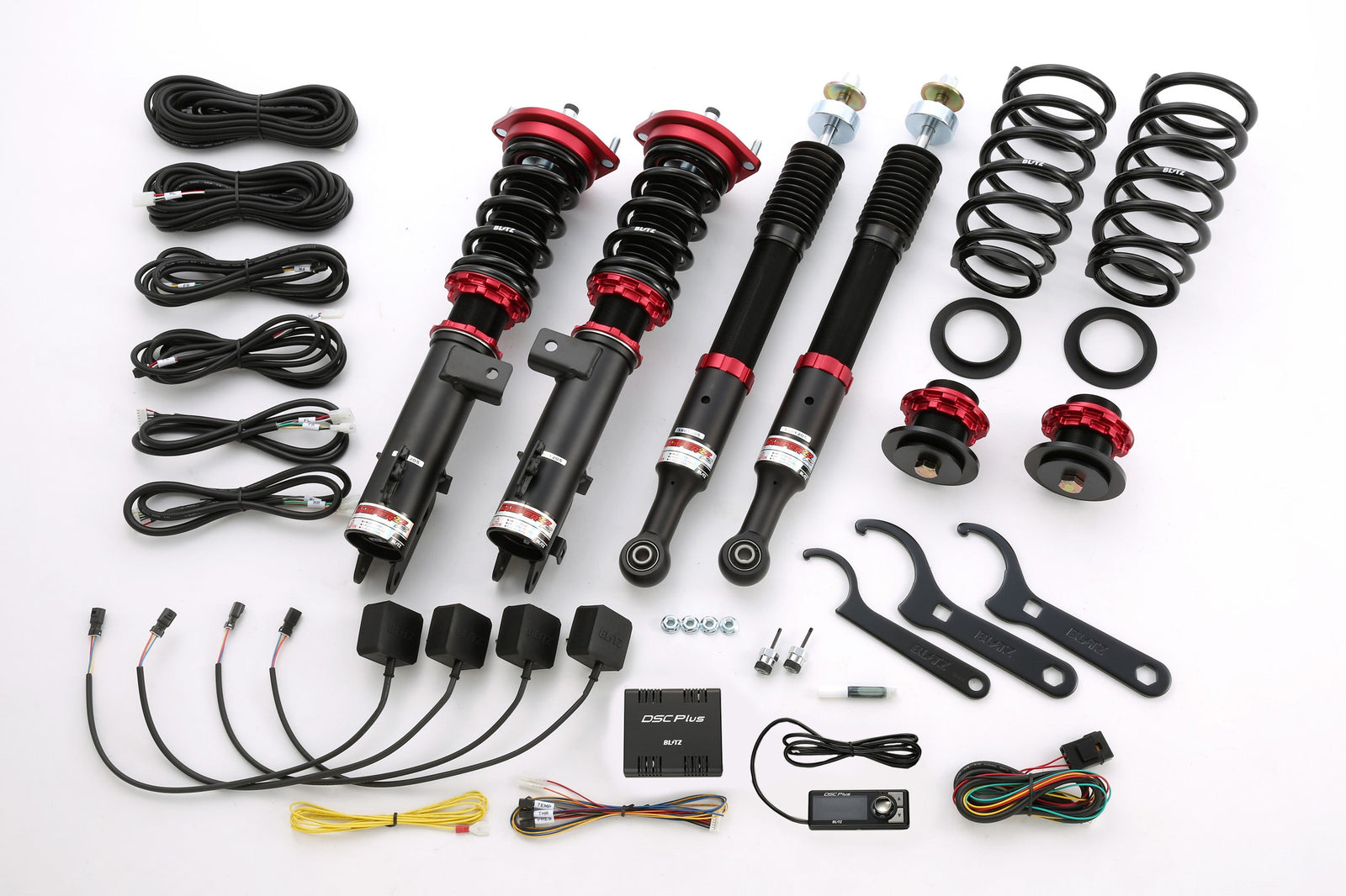 BLITZ ZZ-R DSC PLUS COILOVER SUSPENSION SET FOR DAIHATSU MIRA L275V L275S KF-VE KF-DET 98478