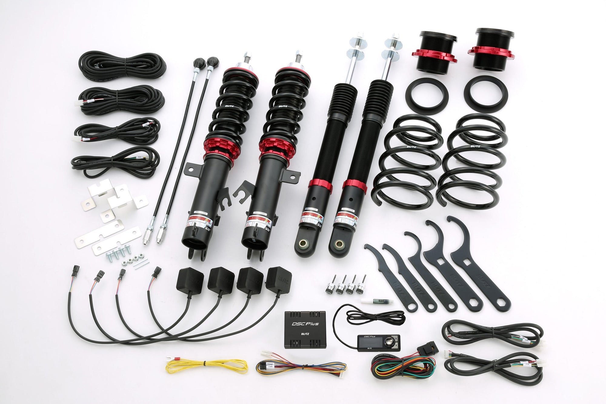 BLITZ ZZ-R DSC PLUS COILOVER SUSPENSION SET FOR NISSAN NOTE E-POWER AUTECH HE12 HR12-EM57 98528