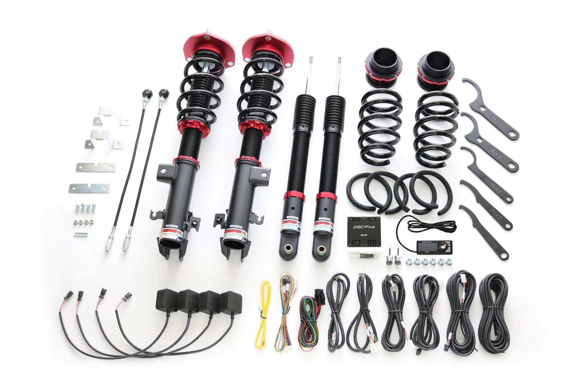 BLITZ ZZ-R DSC PLUS COILOVER SUSPENSION SET FOR HONDA STEP WGN SPADA RP5 LFA-H4 98500