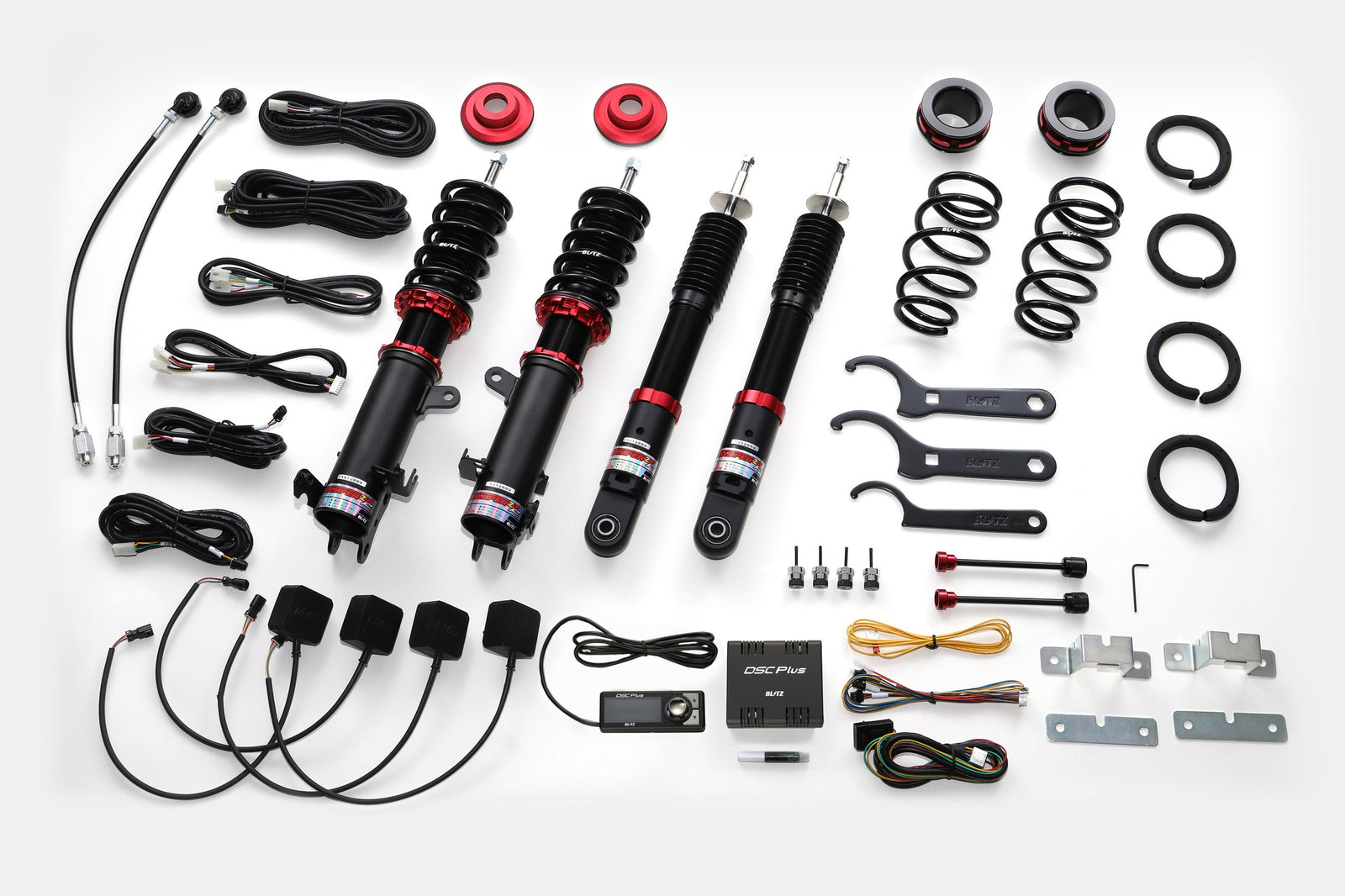 BLITZ ZZ-R DSC PLUS COILOVER SUSPENSION SET FOR MAZDA FLARE WAGON TOUGH STYLE MM53S R06A (TURBO NA) 98503