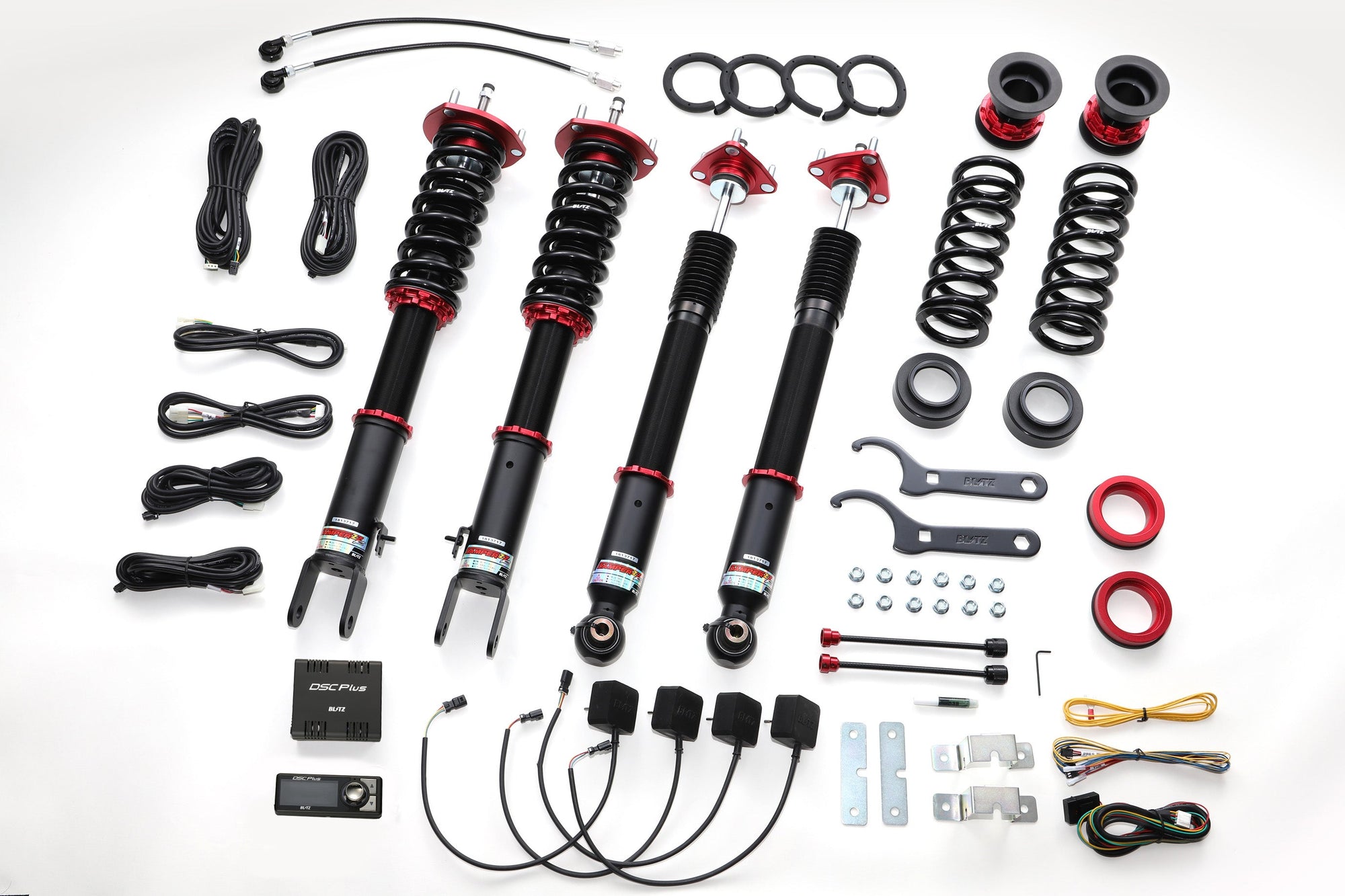 BLITZ ZZ-R DSC PLUS COILOVER SUSPENSION SET FOR TOYOTA CROWN HYBRID AZSH20 A25A-1KM 98511