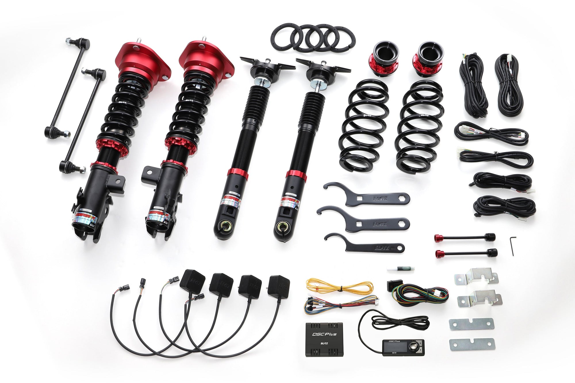 BLITZ ZZ-R DSC PLUS COILOVER SUSPENSION SET FOR TOYOTA C-HR NGX10 8NR-FTS 98515