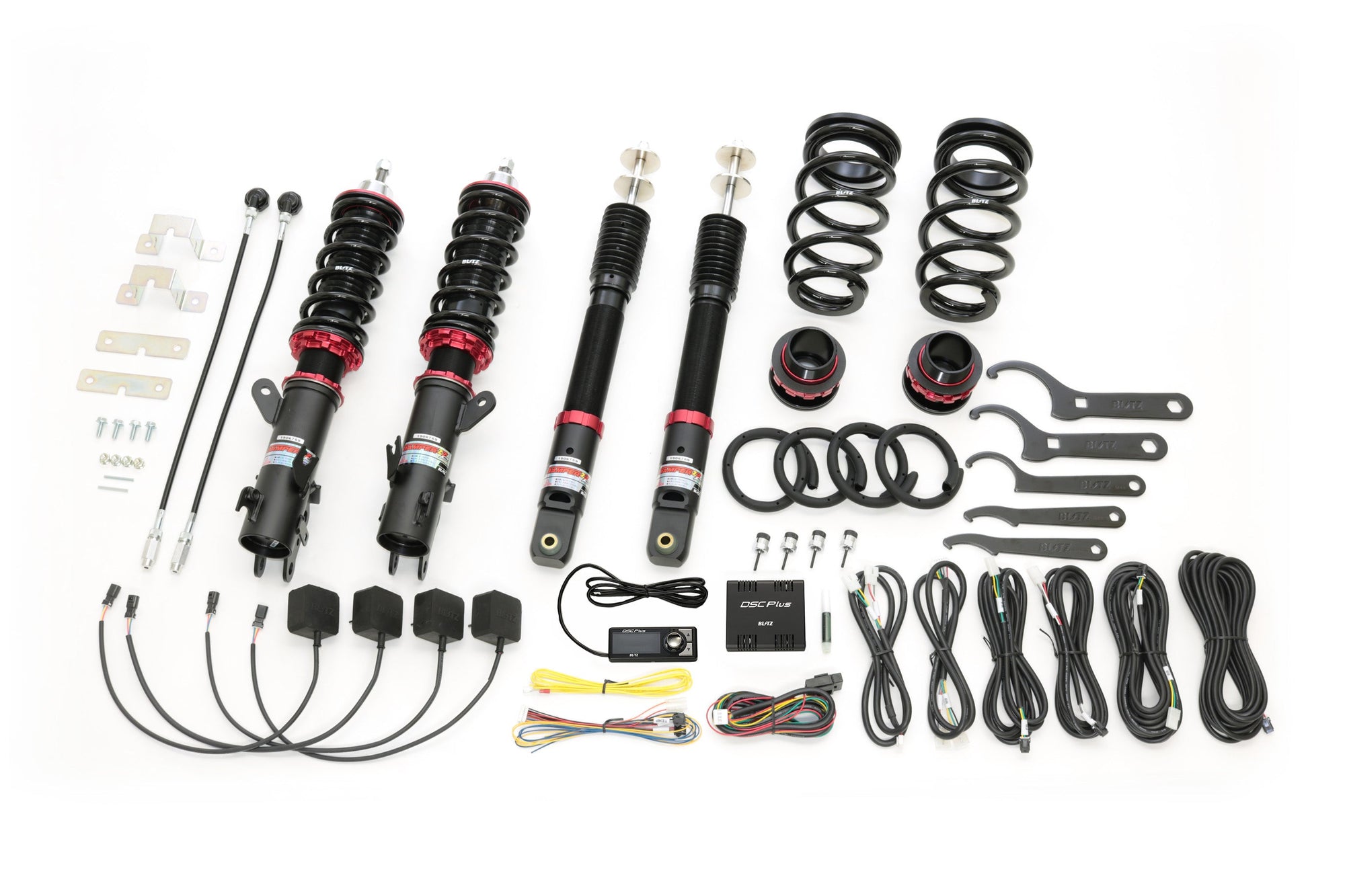 BLITZ ZZ-R DSC PLUS COILOVER SUSPENSION SET FOR HONDA N-VAN JJ2 S07B (TURBO NA) 98516