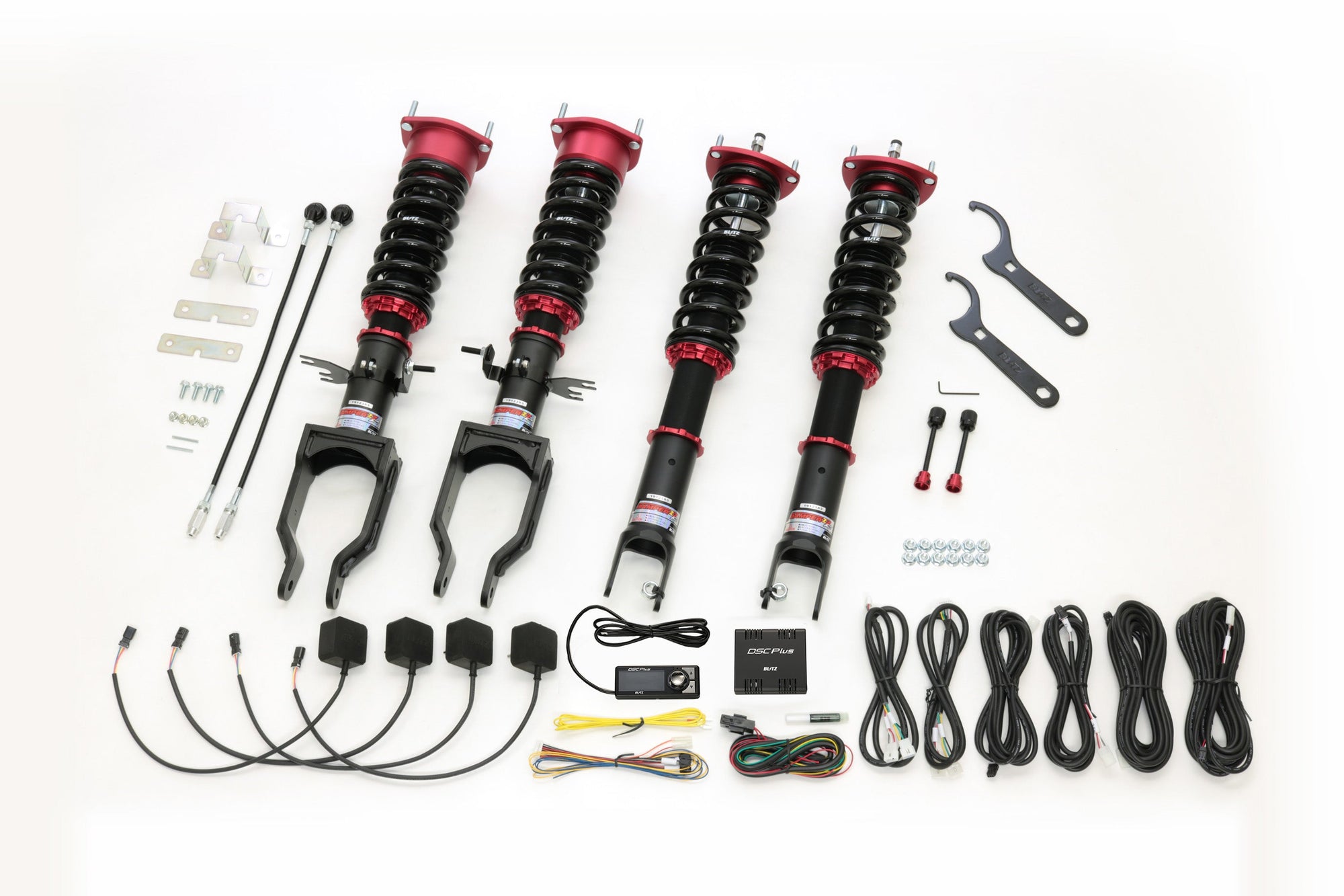 BLITZ ZZ-R DSC PLUS COILOVER SUSPENSION SET FOR NISSAN GT-R R35 VR38DETT 98523
