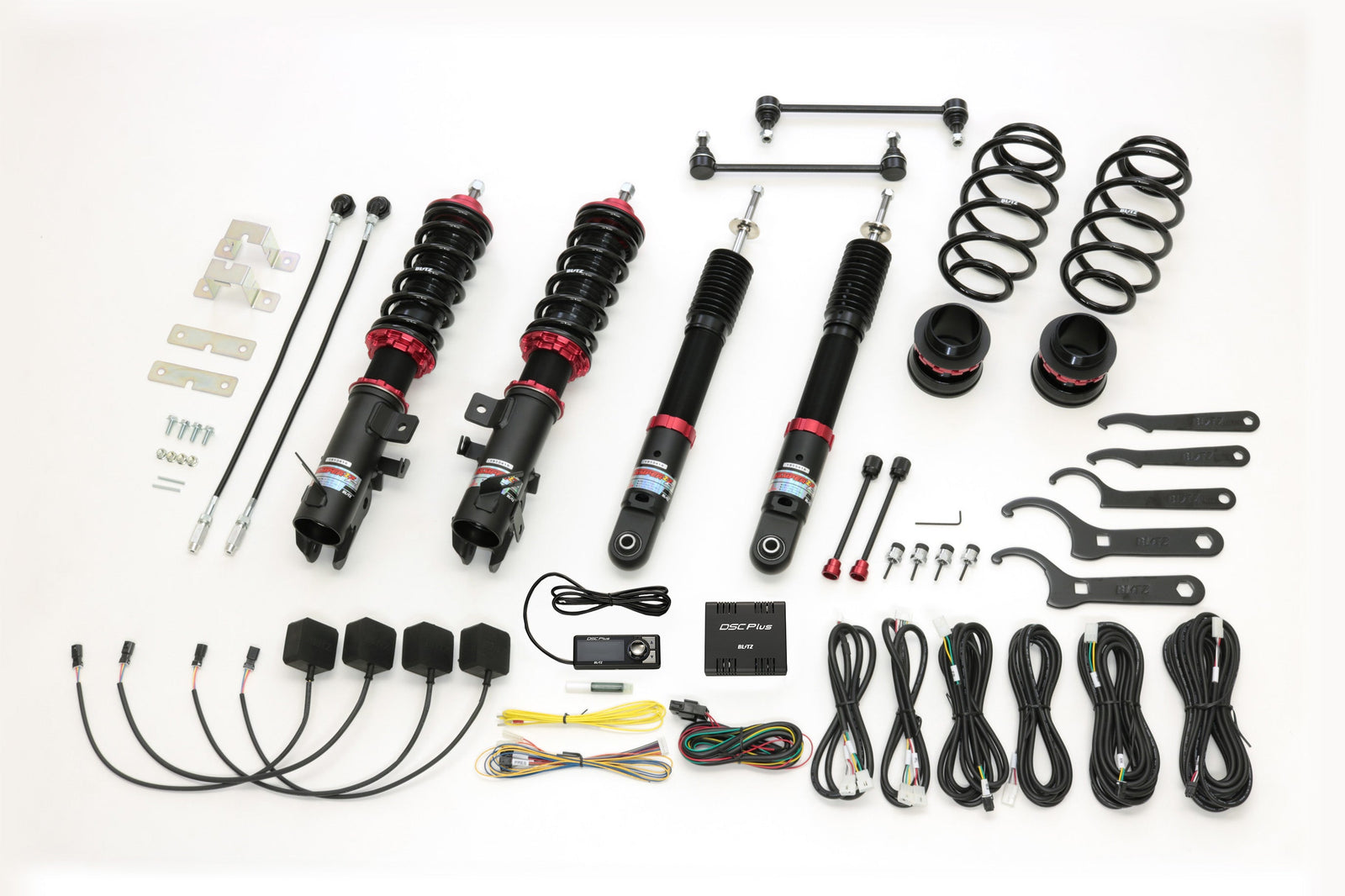 BLITZ ZZ-R DSC PLUS COILOVER SUSPENSION SET FOR NISSAN DAYS B43W B44W B45W BR06 BR06-SM21 (TURBO NA) 98527