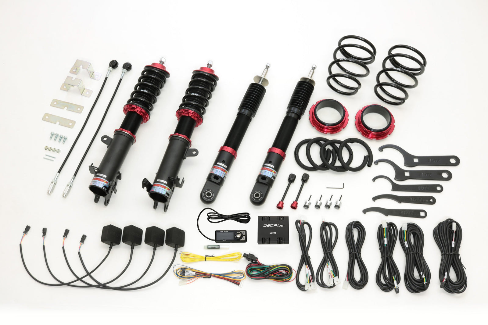 BLITZ ZZ-R DSC PLUS COILOVER SUSPENSION SET FOR SUZUKI SPACIA CUSTOM MK53S R06A-WA05A (TURBO NA) 98529