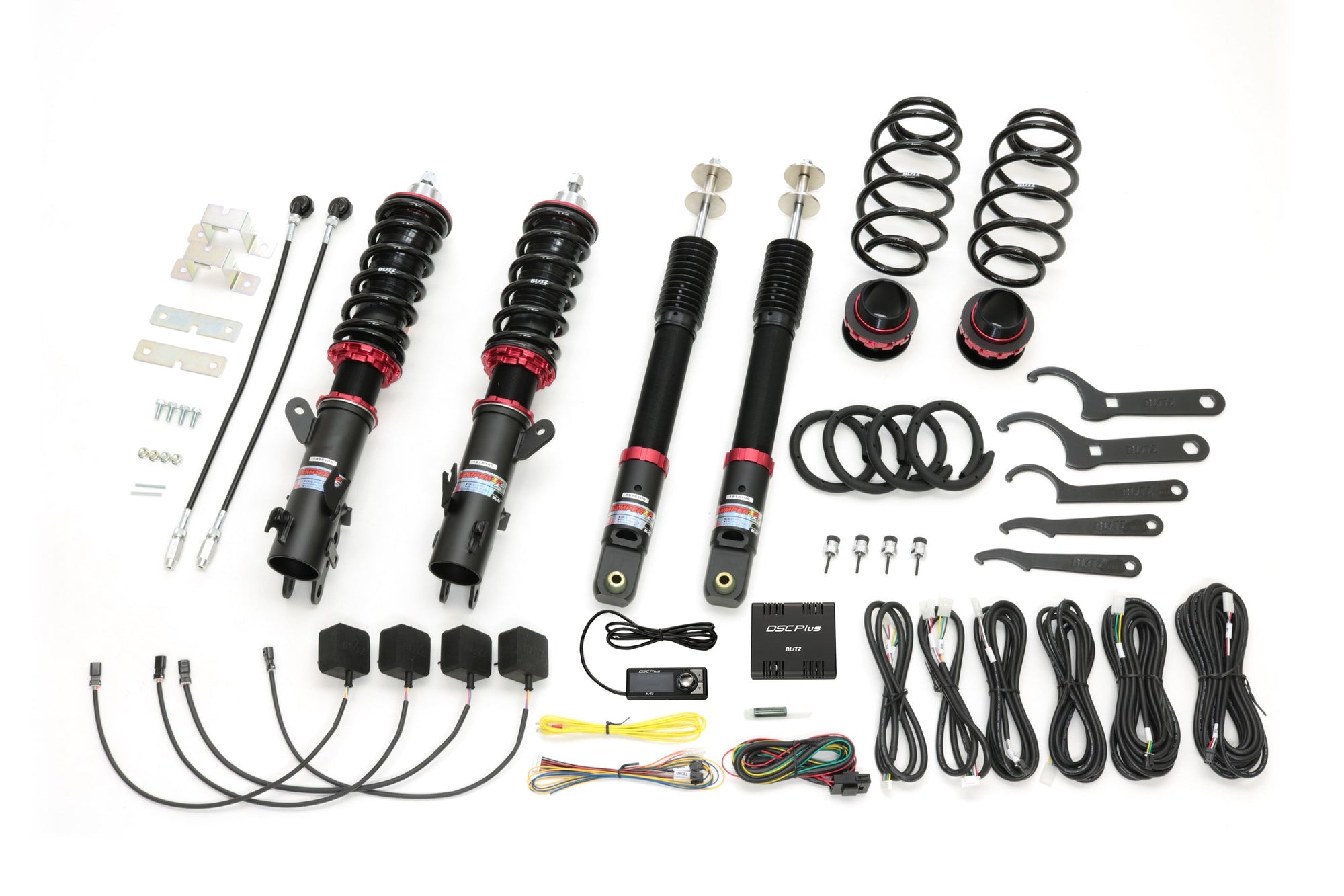 BLITZ ZZ-R DSC PLUS COILOVER SUSPENSION SET FOR HONDA N-WGN CUSTOM JH4 S07B (TURBO NA) 98542