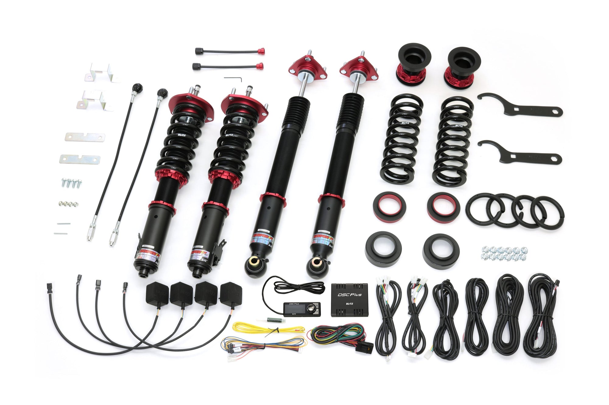 BLITZ ZZ-R DSC PLUS COILOVER SUSPENSION SET FOR TOYOTA CROWN HYBRID AZSH21 A25A-2KM 98546