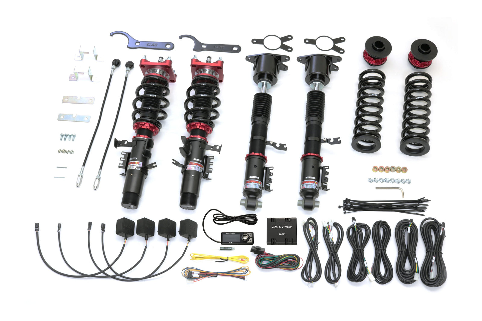 BLITZ ZZ-R DSC PLUS COILOVER SUSPENSION SET FOR TOYOTA SUPRA DB22 B48 98550
