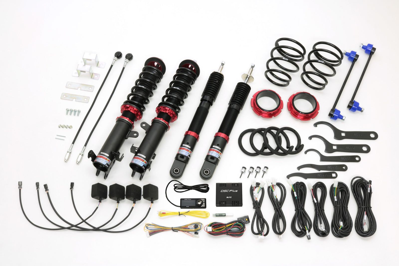 BLITZ ZZ-R DSC PLUS COILOVER SUSPENSION SET FOR MAZDA FLAIR CROSSOVER MS92S R06A (TURBO) R06D (NA) 98555